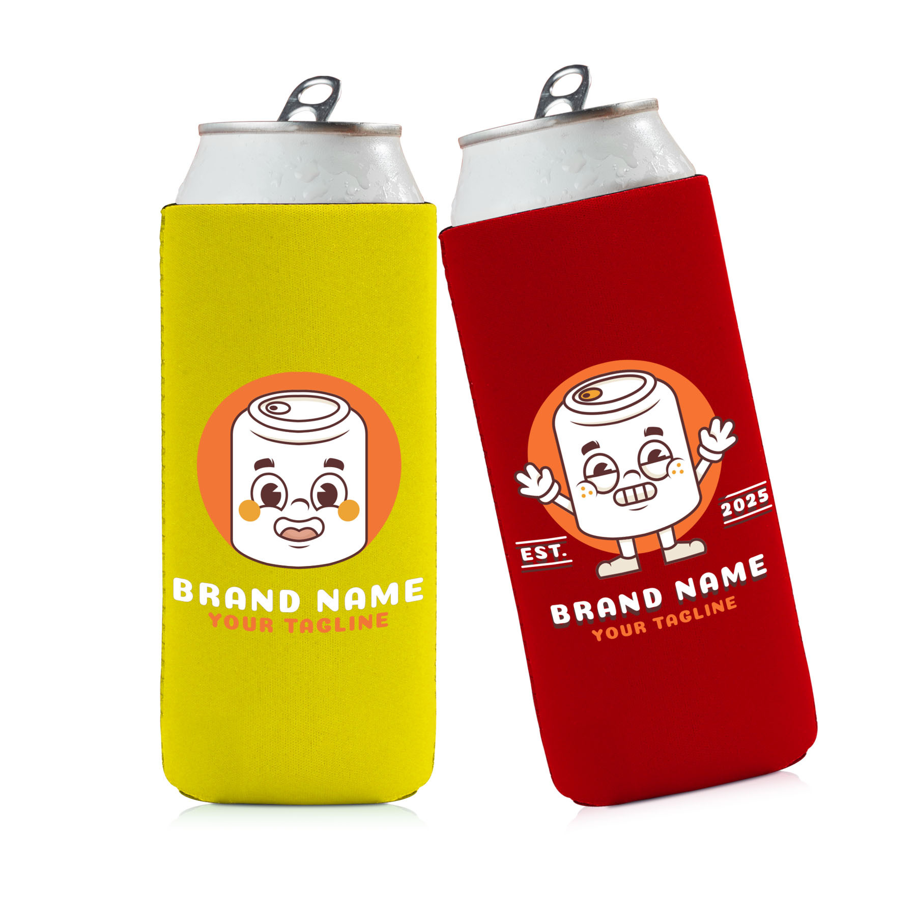 Slim Collapsible Can Cooler