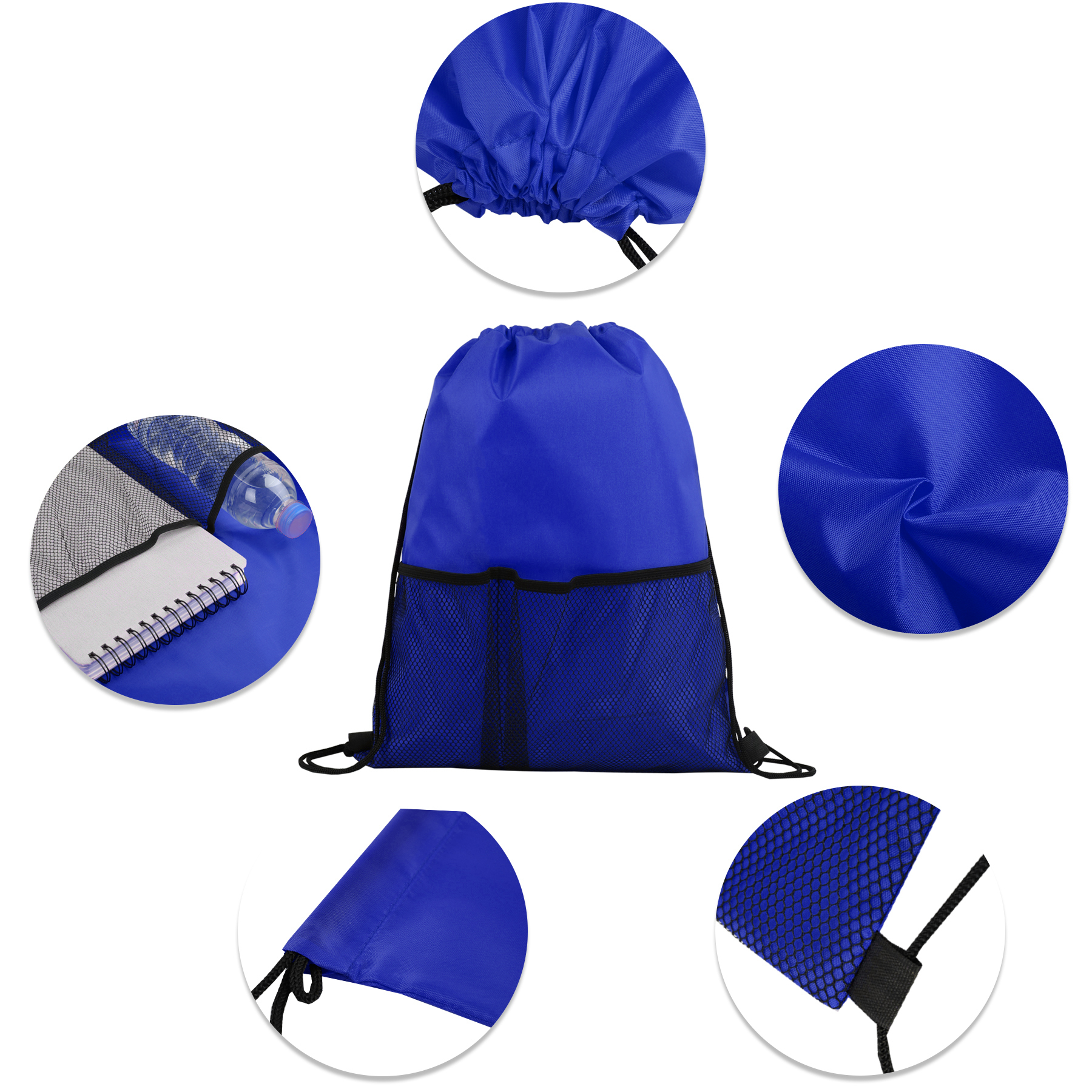 Mesh Drawstring Backpack