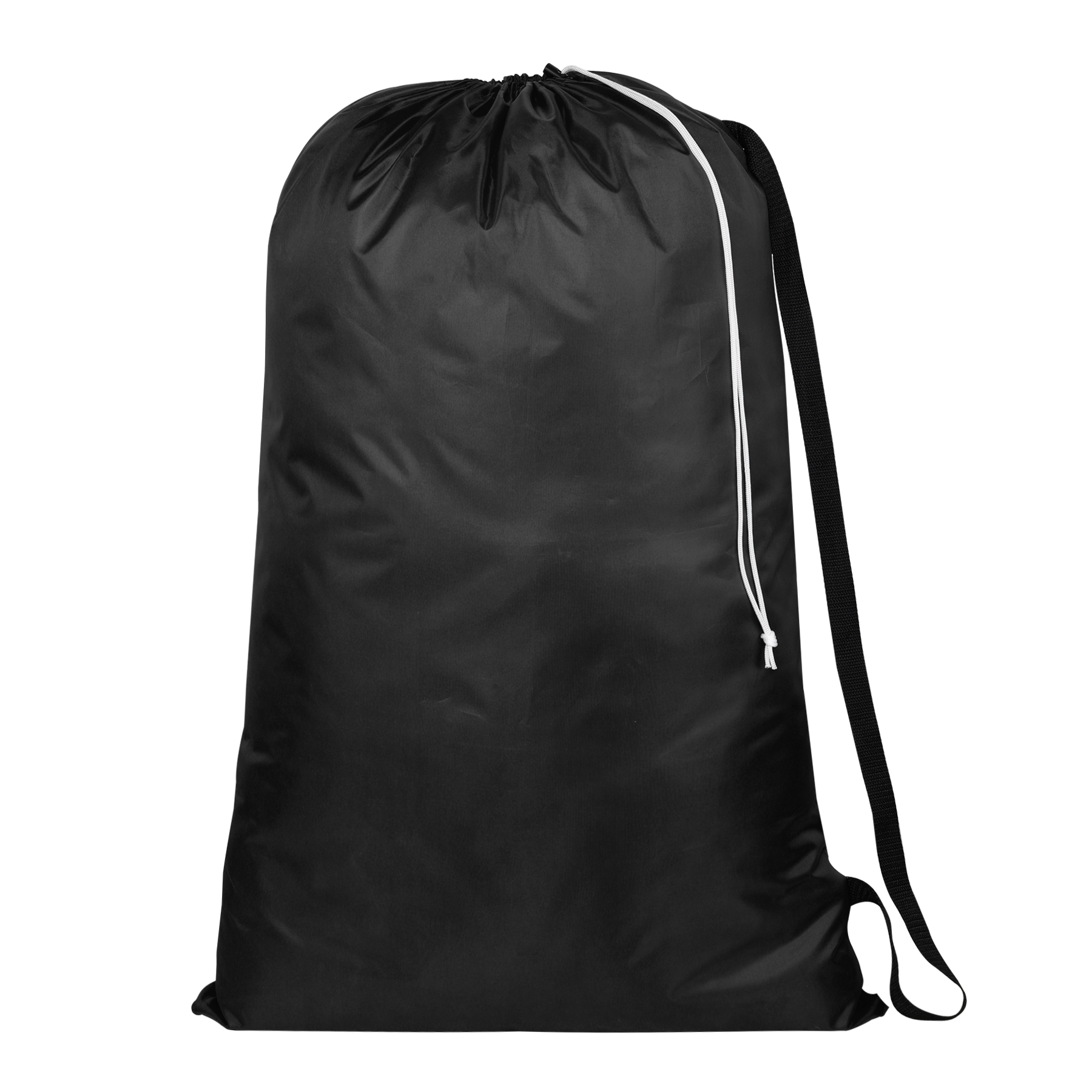 Drawstring Laundry Sack with Shoulder Strap
