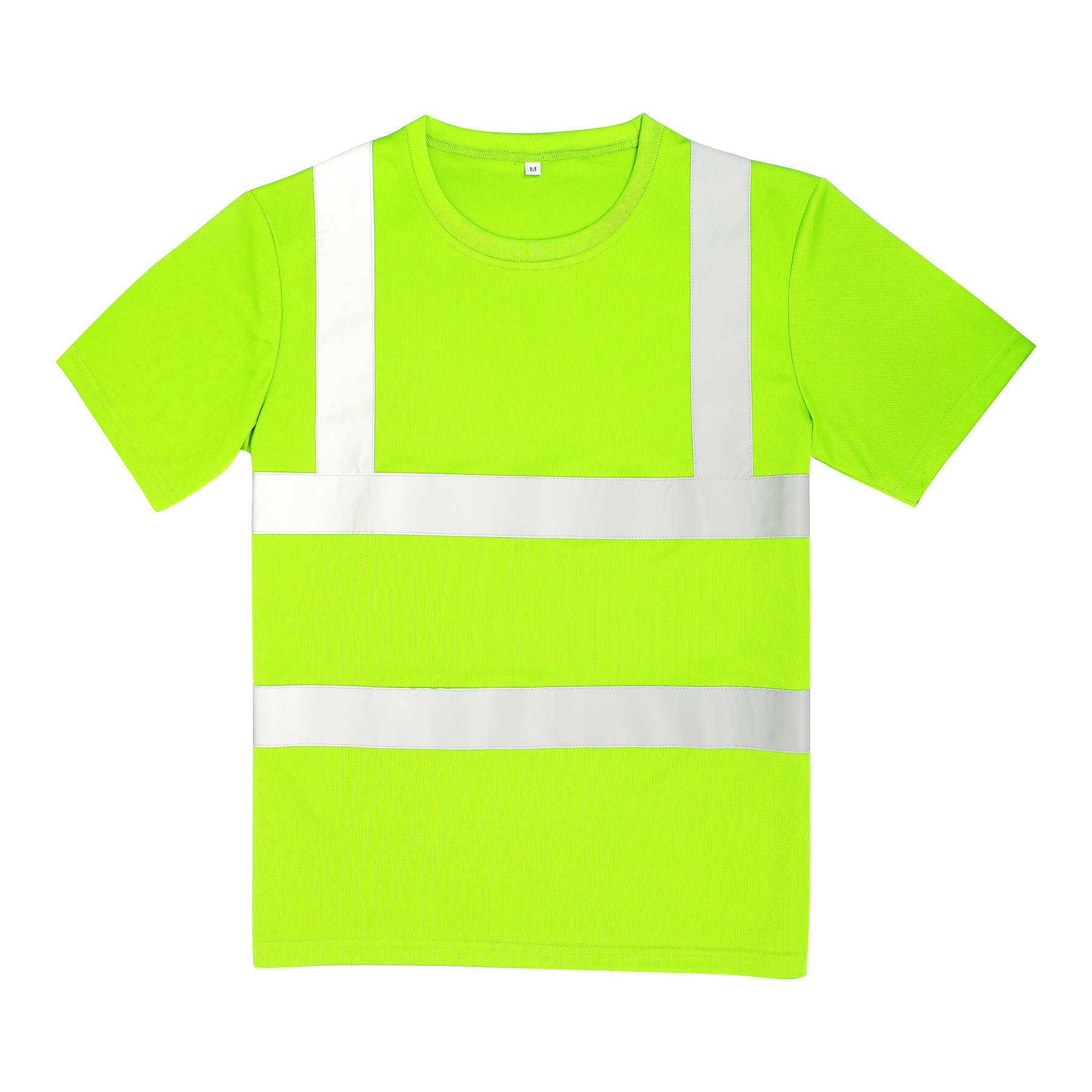Dual-Reflective Stripes Safety T-Shirt