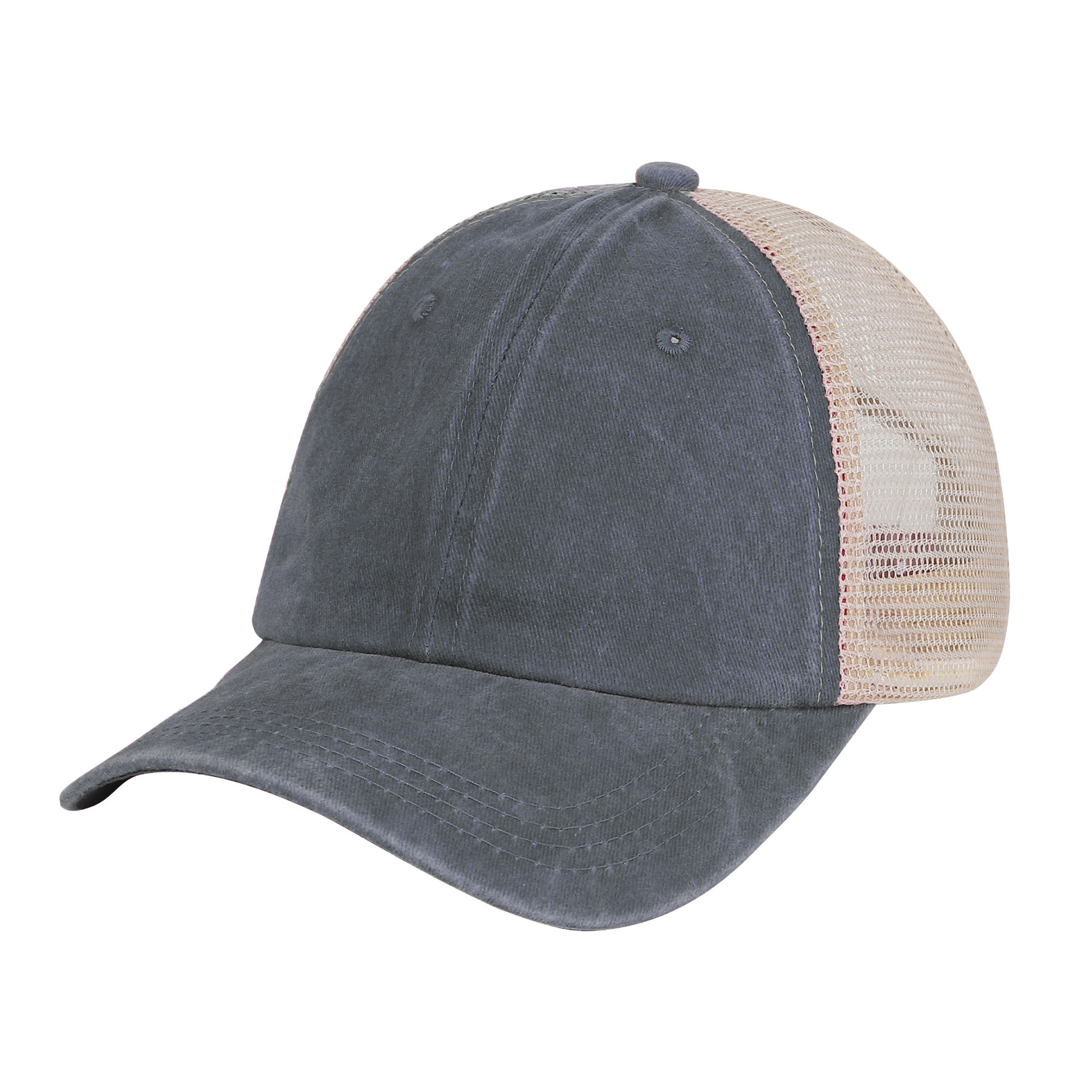 Soft Cotton Pigment Dyed Trucker Cap