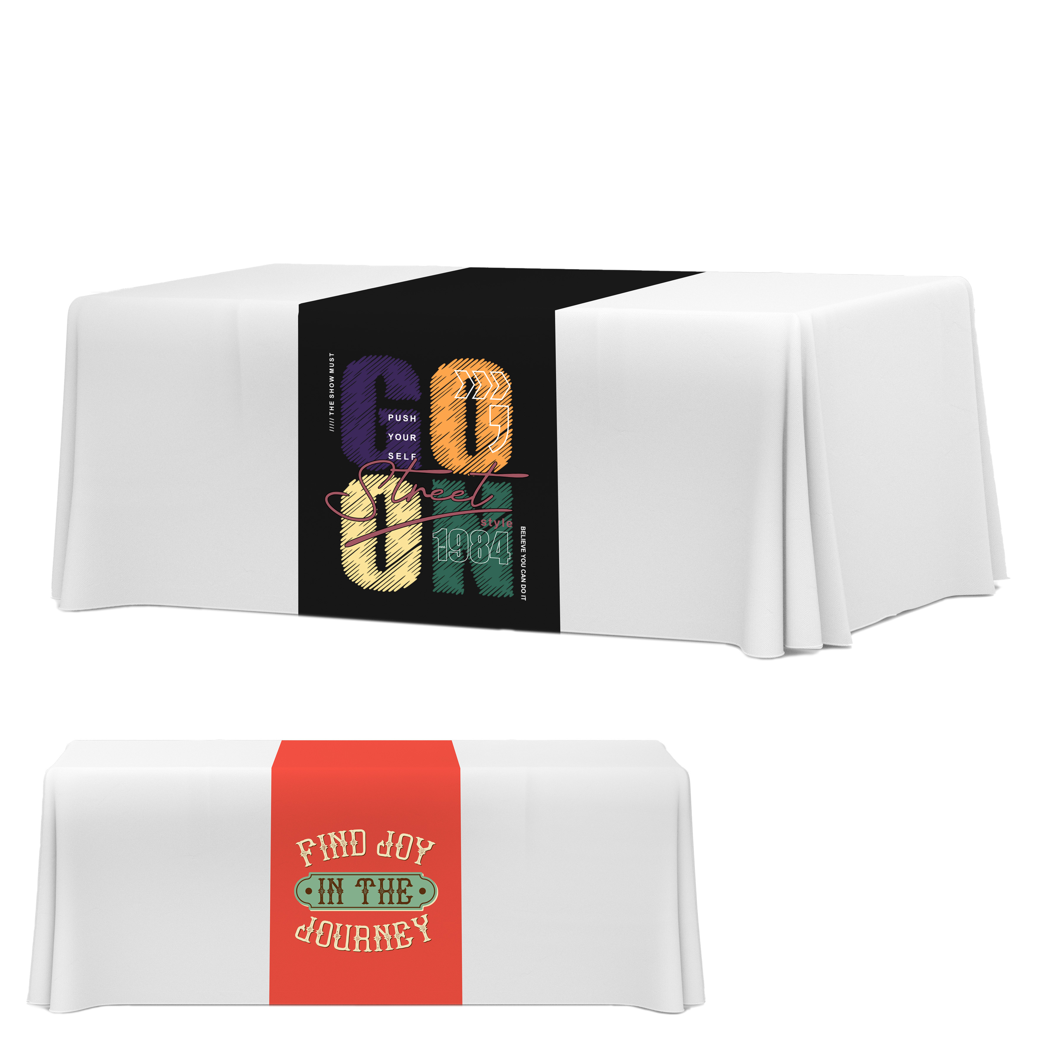 30" X 88" Premium Table Runner(Full Color Dye Sublimation)
