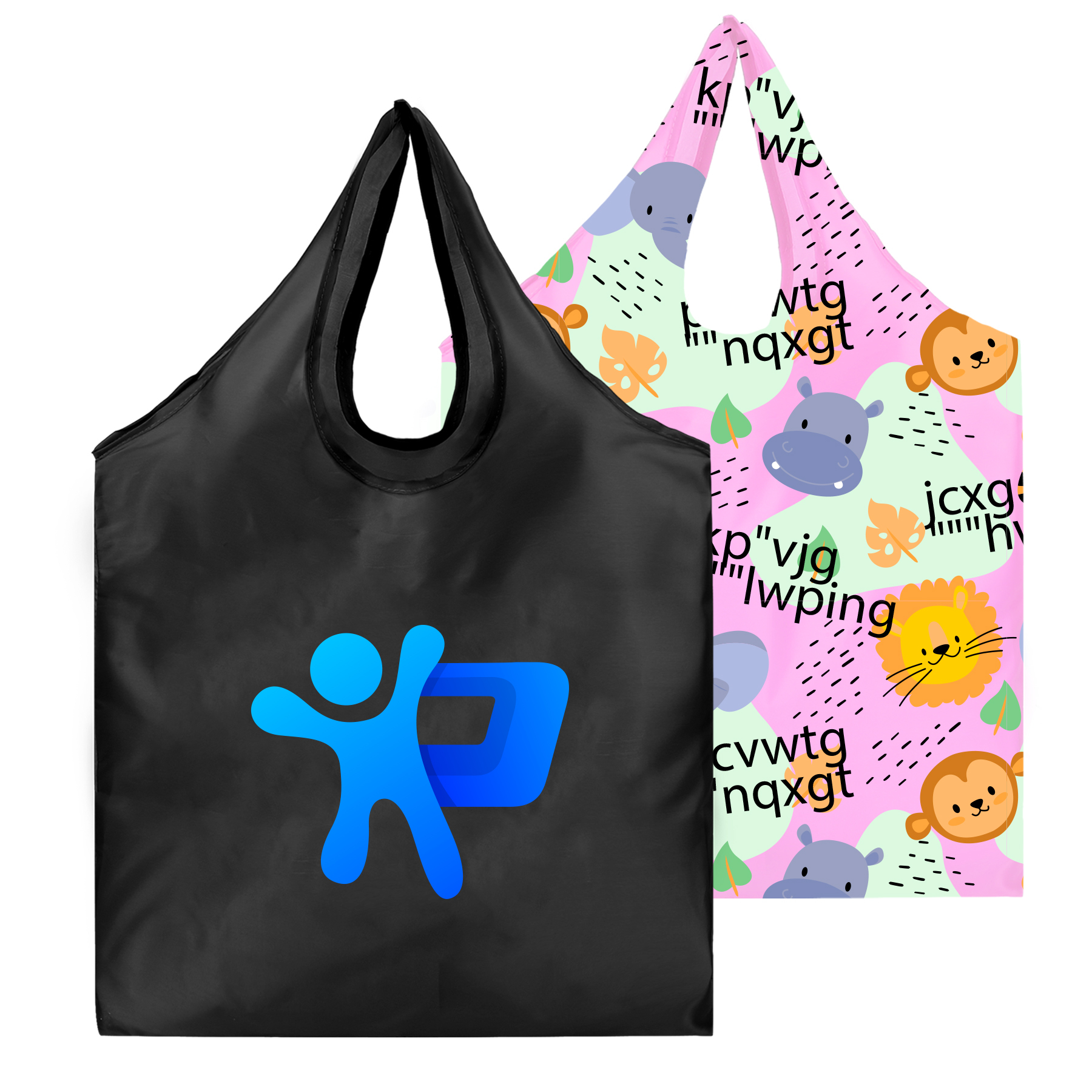 Foldable Reusable Shopping Tote Bag