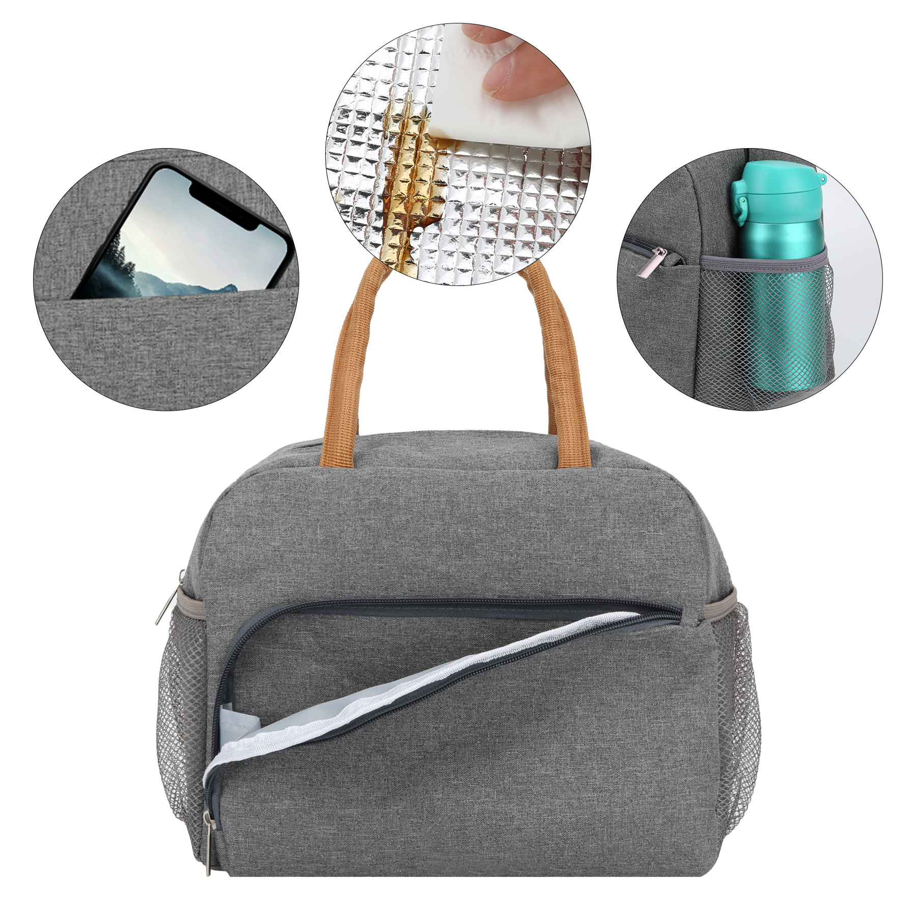 12-Beverage Insulated Cooler Tote