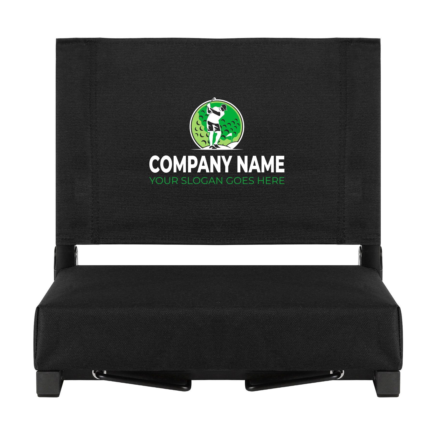 Foldable Steel Frame Stadium Seat for Bleachers