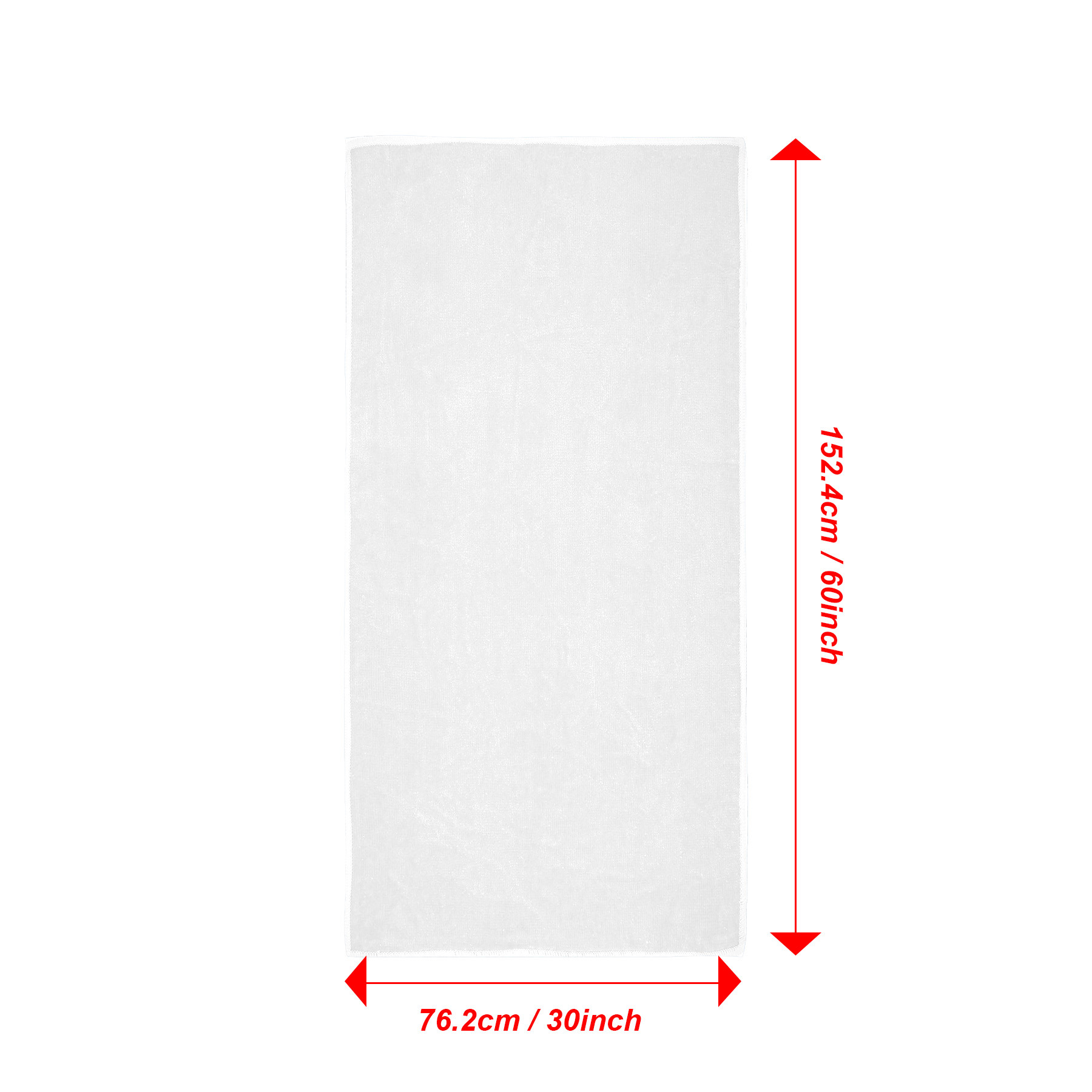 Custom Printed Fast-Drying 400GSM Microfiber Beach Towel