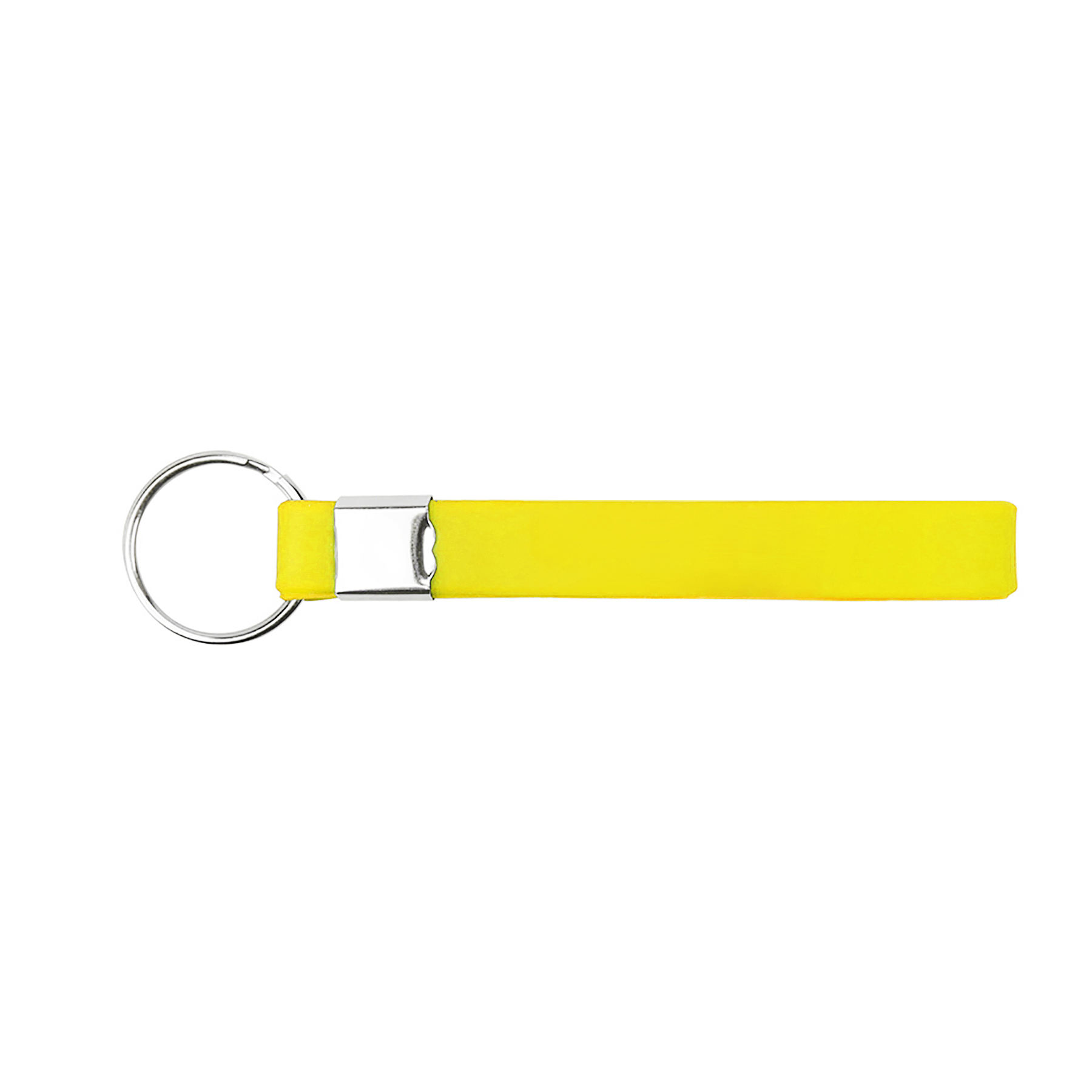 Printed Silicone Wristband Keychain