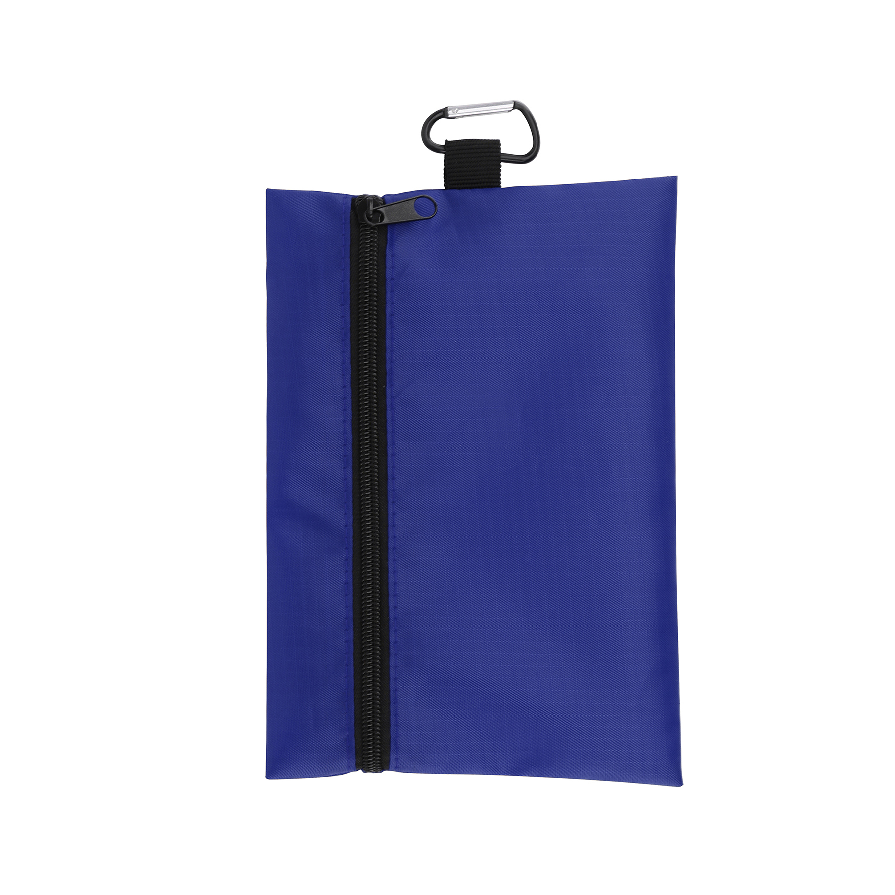 Ripstop Zippered Utility Pouch with Carabiner – 6" x 8.5"