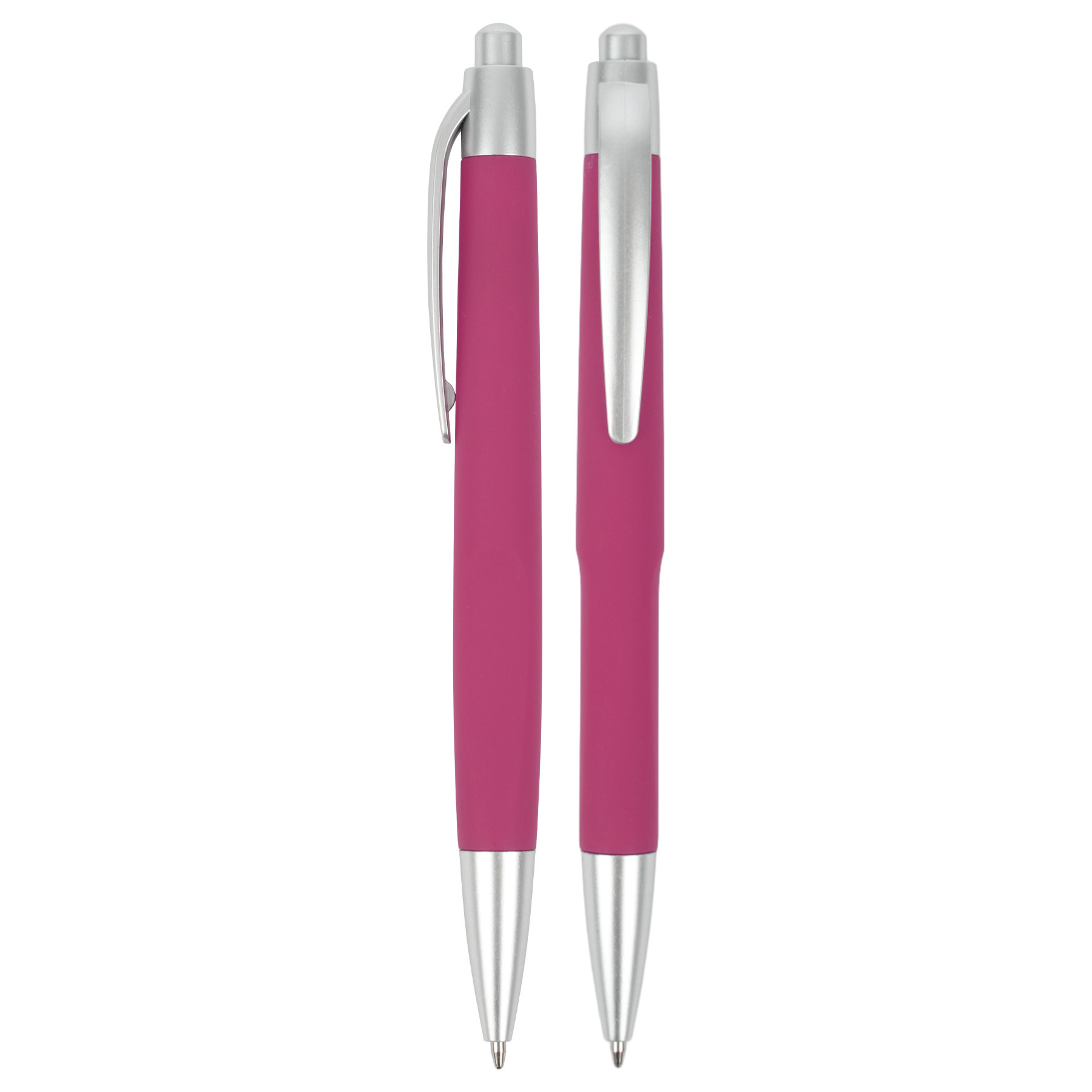 Comfort Grip Ballpoint Pen - 1.0mm Tip (Black/Blue Ink)