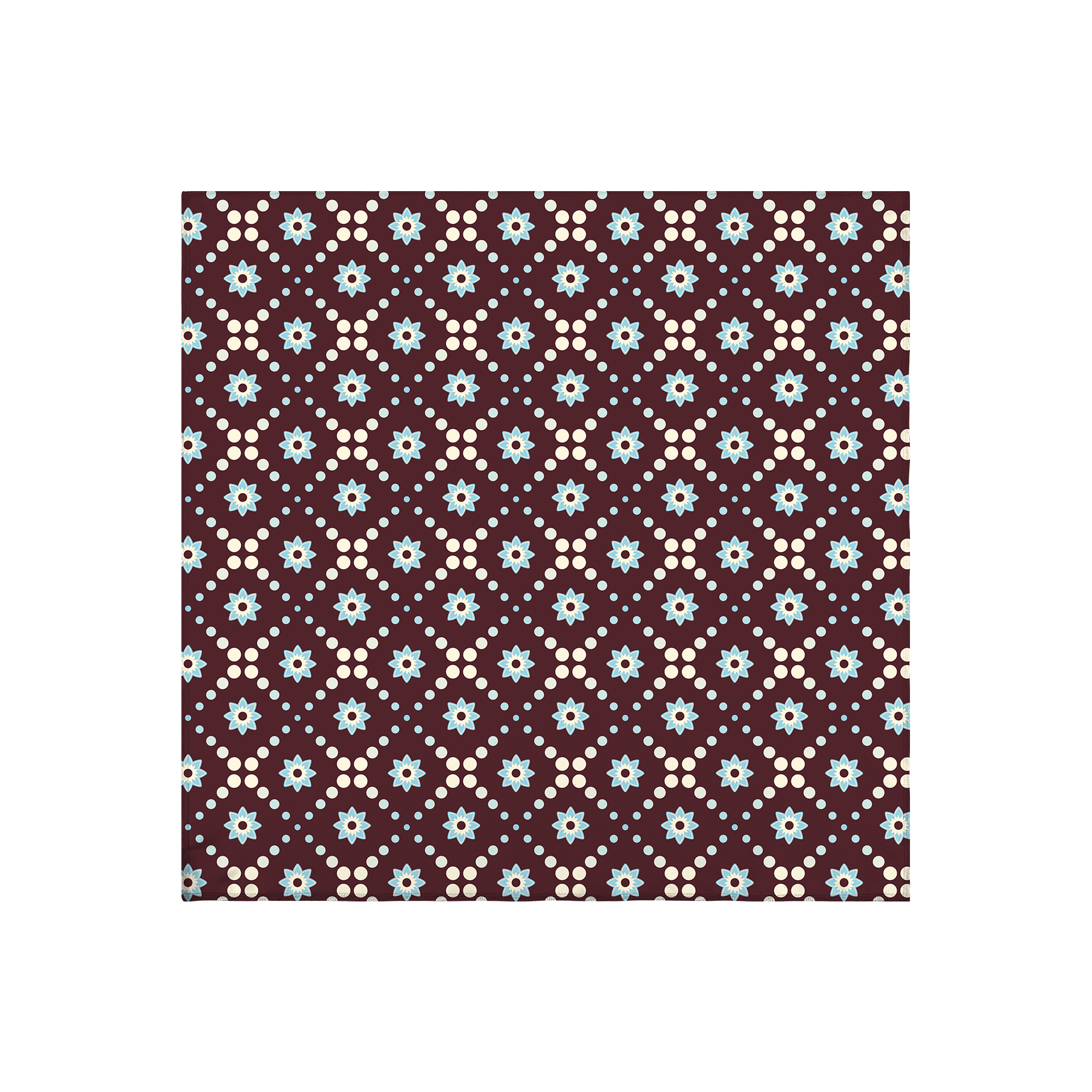 22" x 22" Full-Color Polyester Sublimation Bandanna