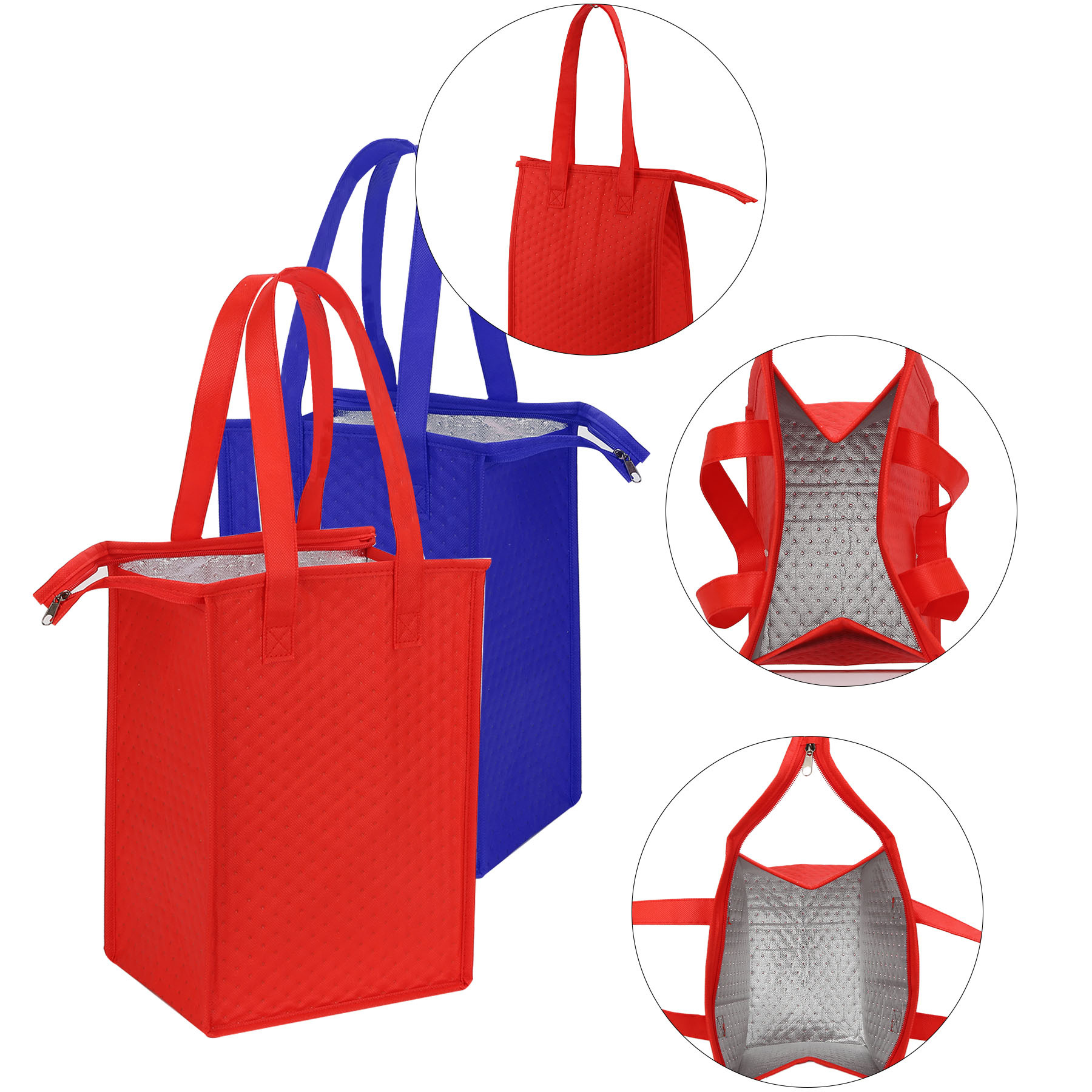 Eco-Friendly Insulated Lunch Tote (9"x13")