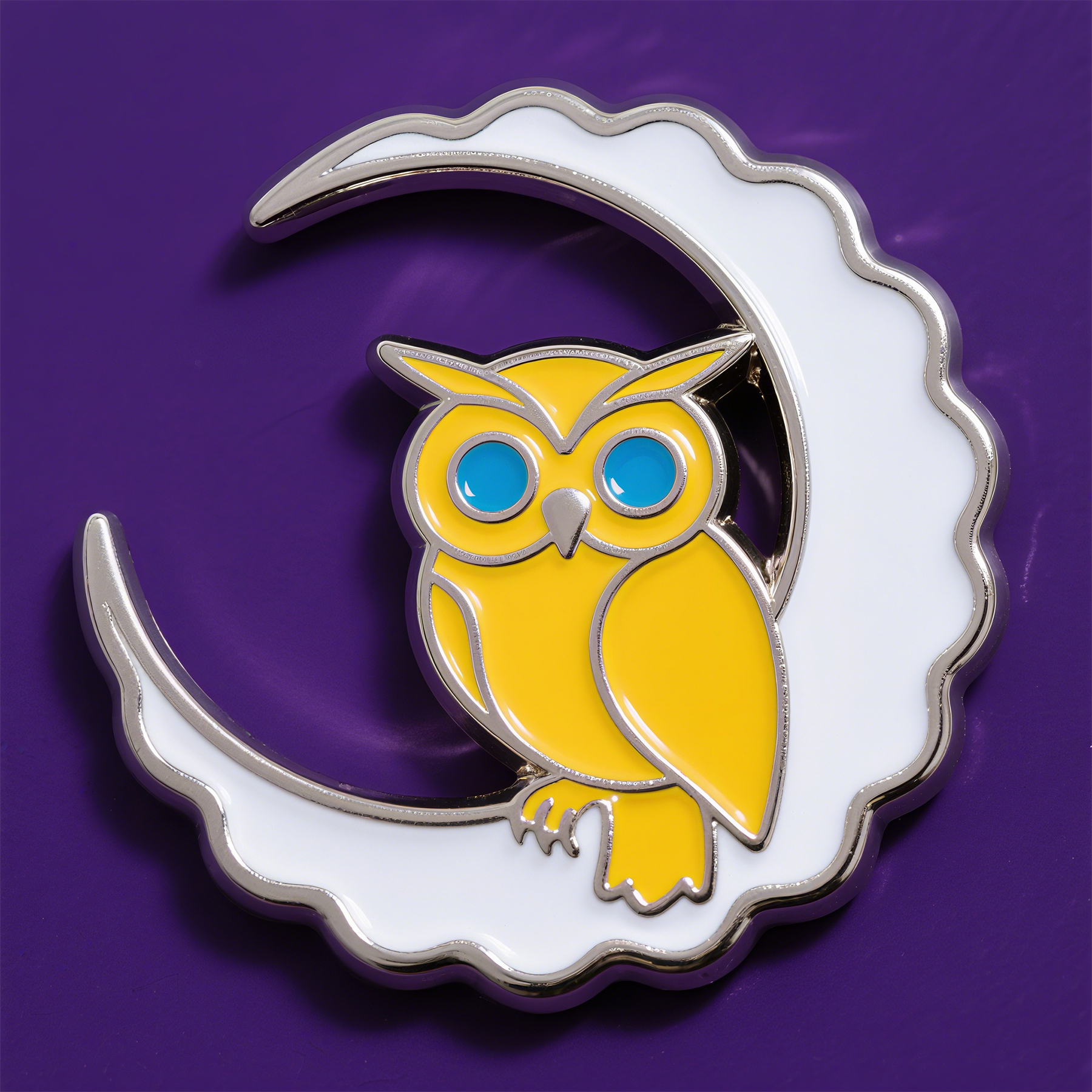 1" Die-Struck Soft Enamel Pin – Custom Design