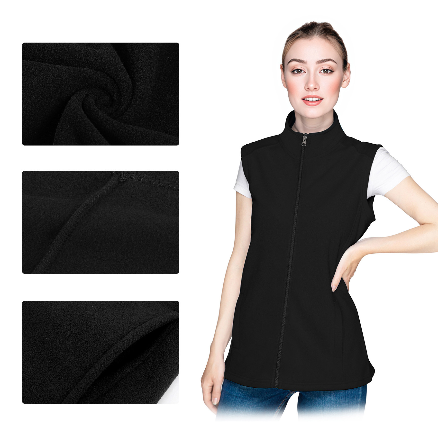 Ladies' Polar Fleece Vest