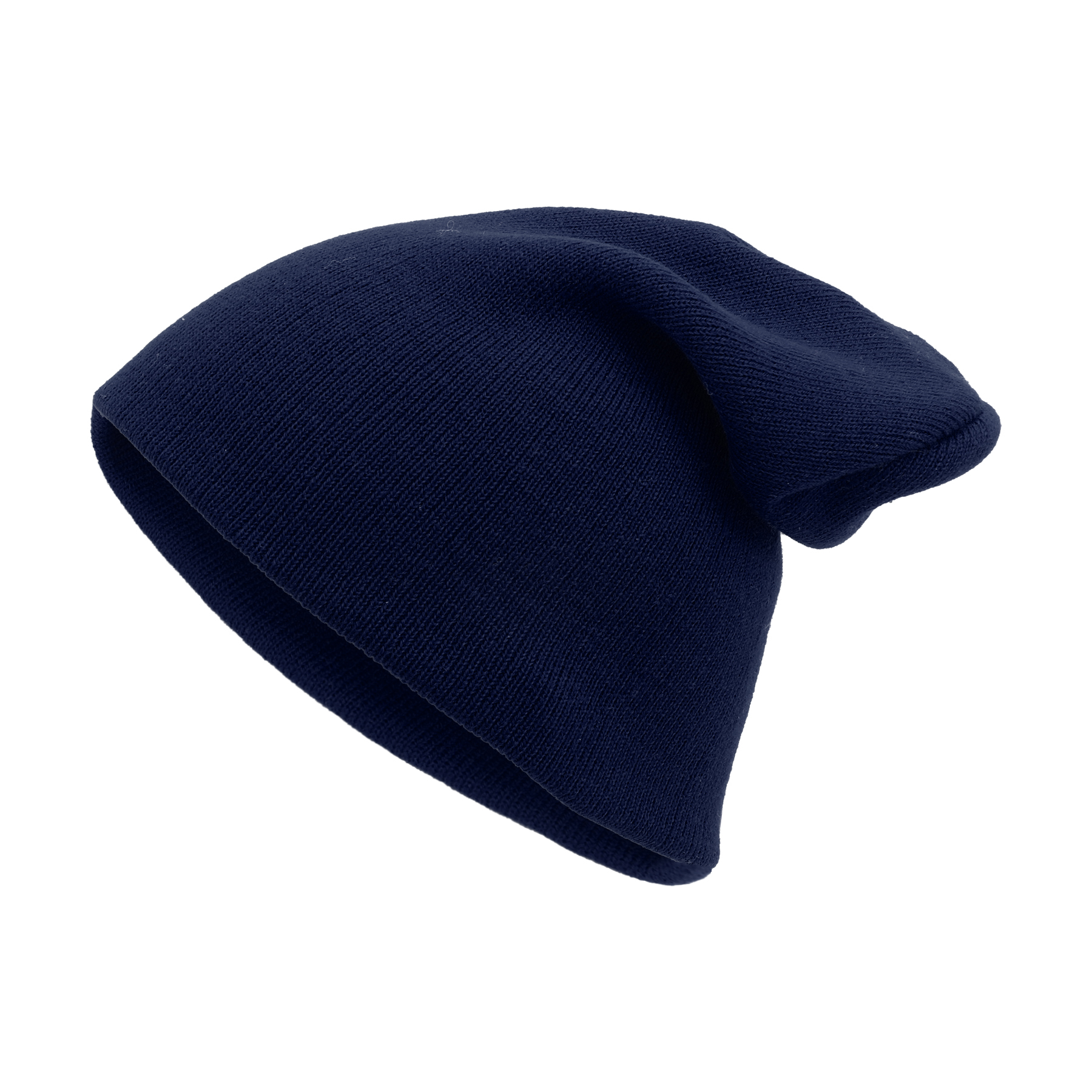 Double-Layer Knit Beanie