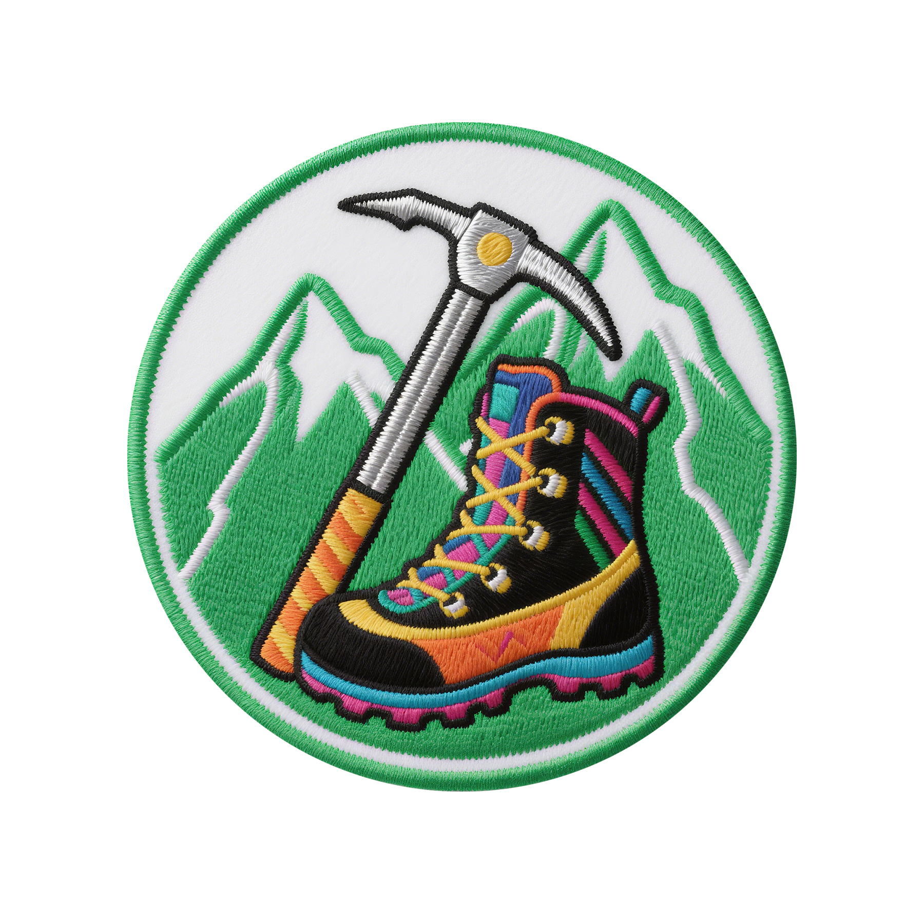3" Embroidered Patch / 100% Thread Coverage