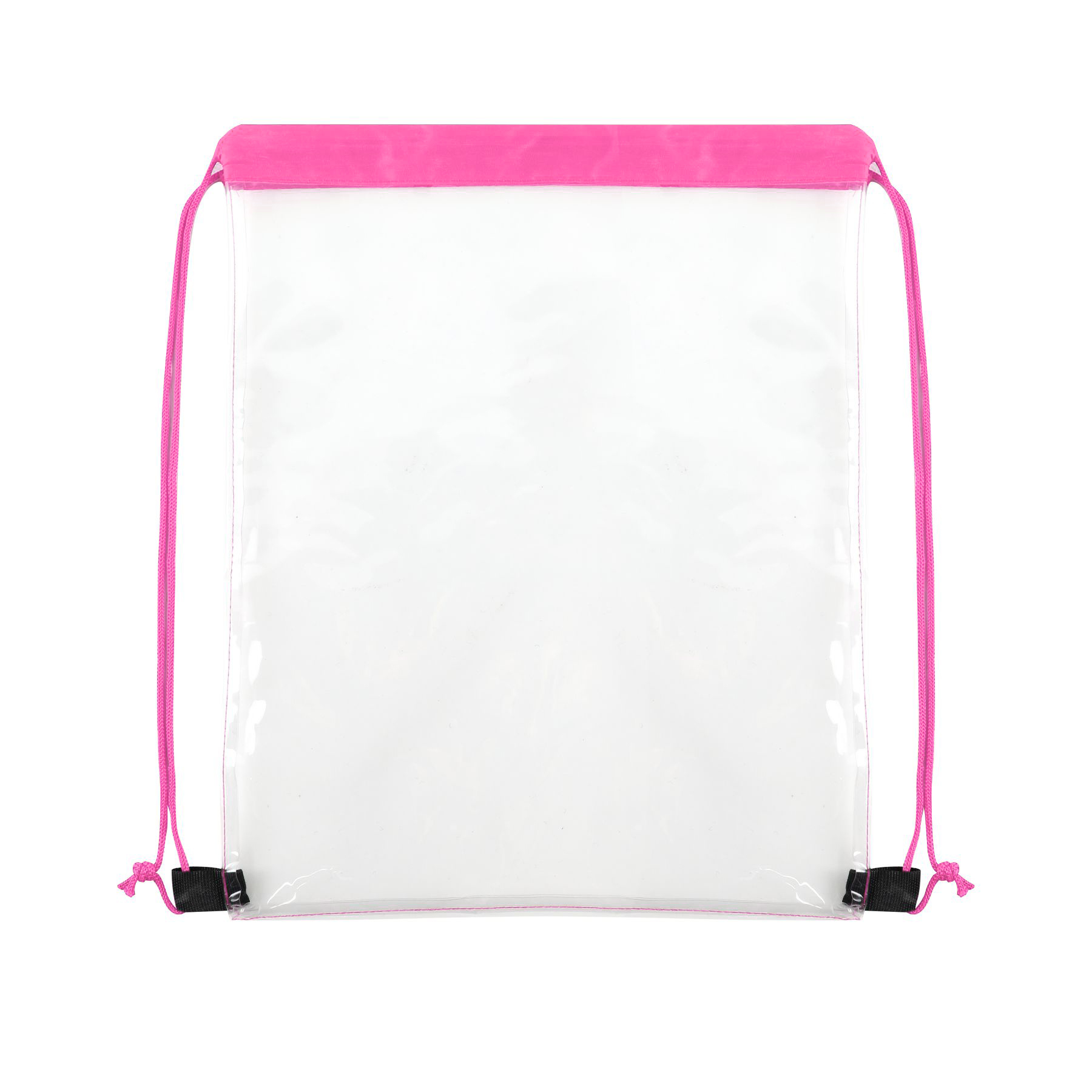 Transparent PVC Drawstring Bag