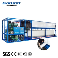 10 Tons/Day Direct Cooling Block Ice Machine