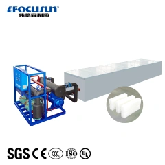 10 Tons/Day Brine System Block Ice Machine