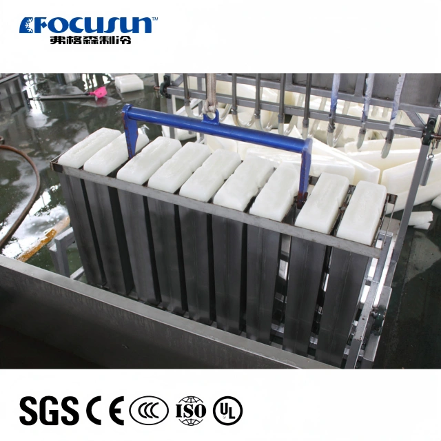 10 Tons/Day Brine System Block Ice Machine