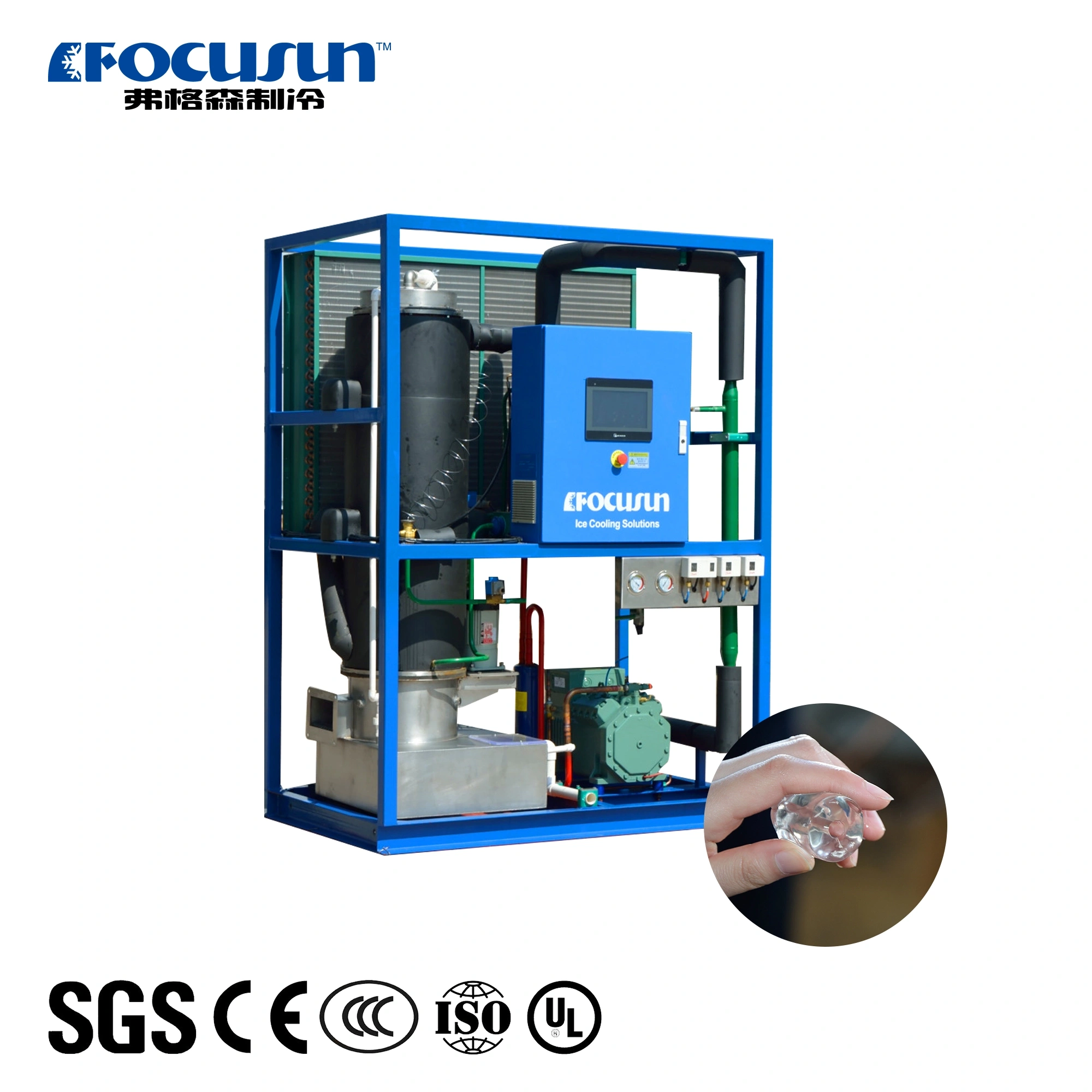 1 Ton/Day Tube Ice Machine