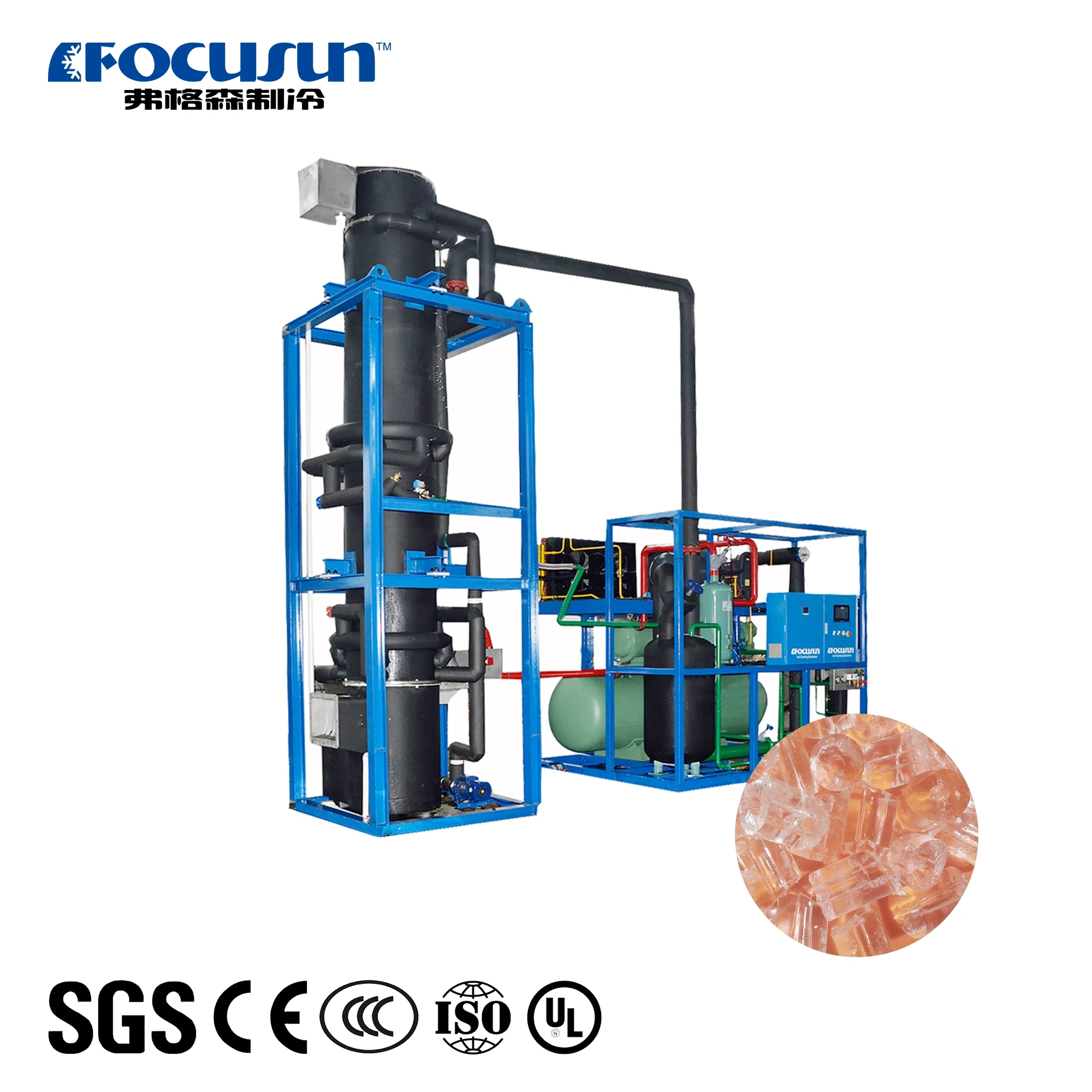 20 Tons/Day Tube Ice Machine