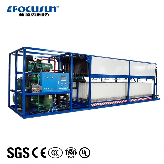 25 Tons/Day Direct Cooling Block Ice Machine