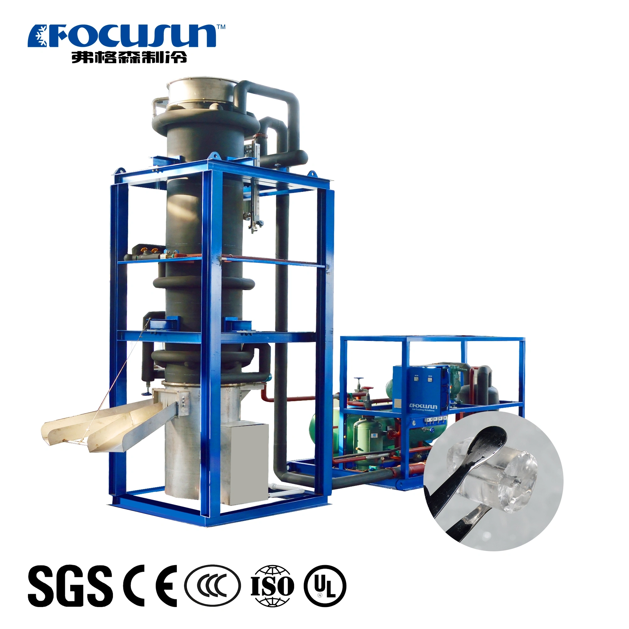 30 Tons/Day Tube Ice Machine