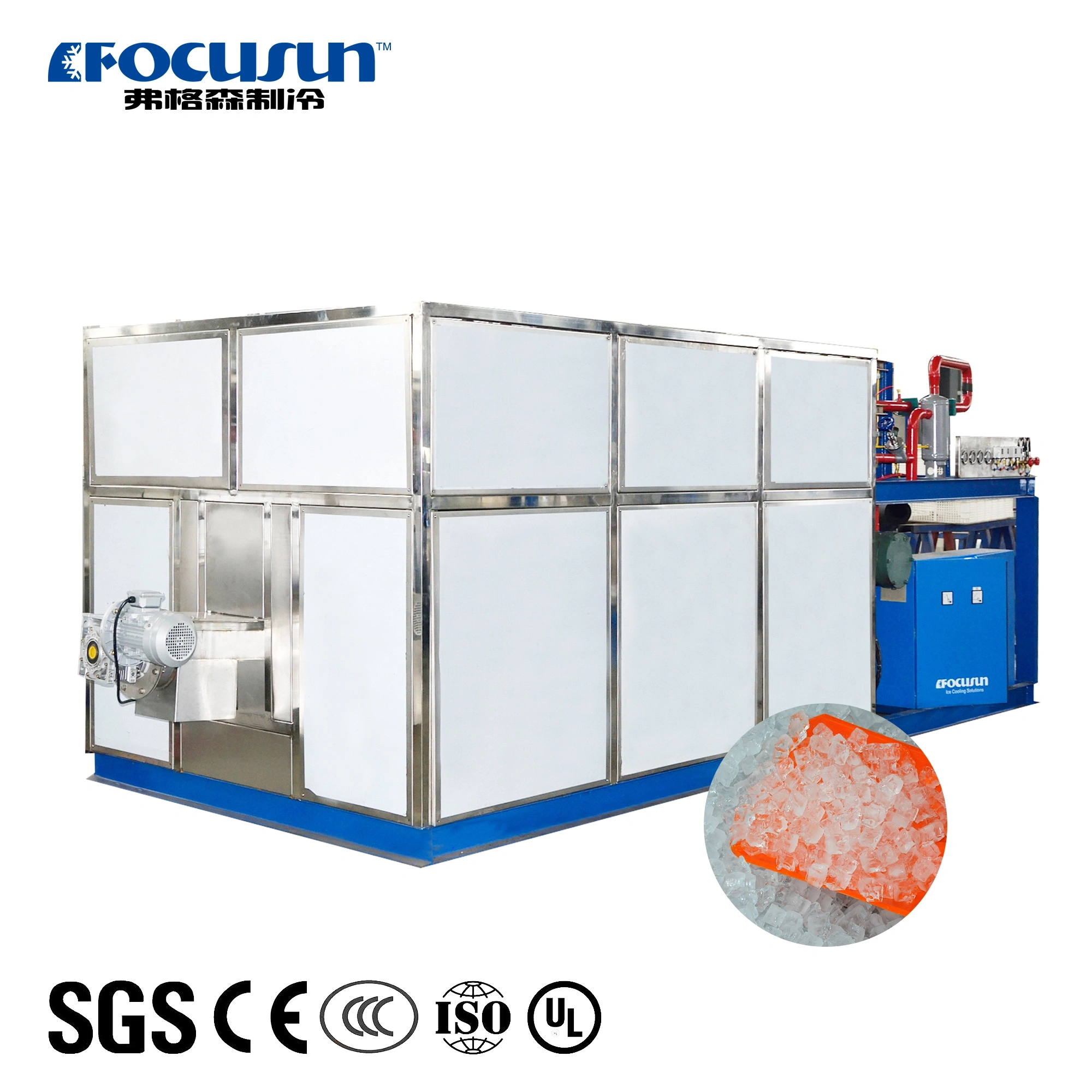 20 Ton/Day Big Capacity Cube Ice Machine