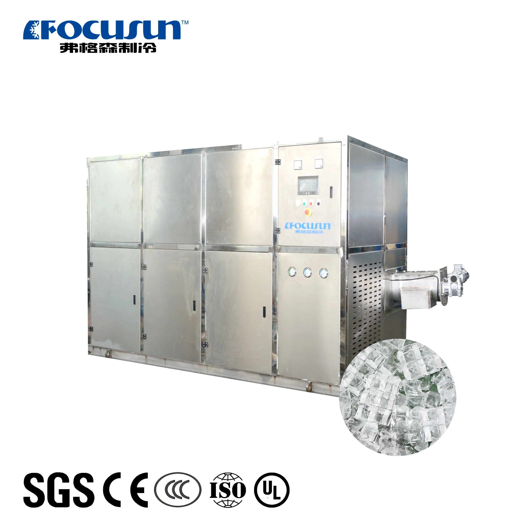 5 Ton/Day Big Capacity Cube Ice Machine