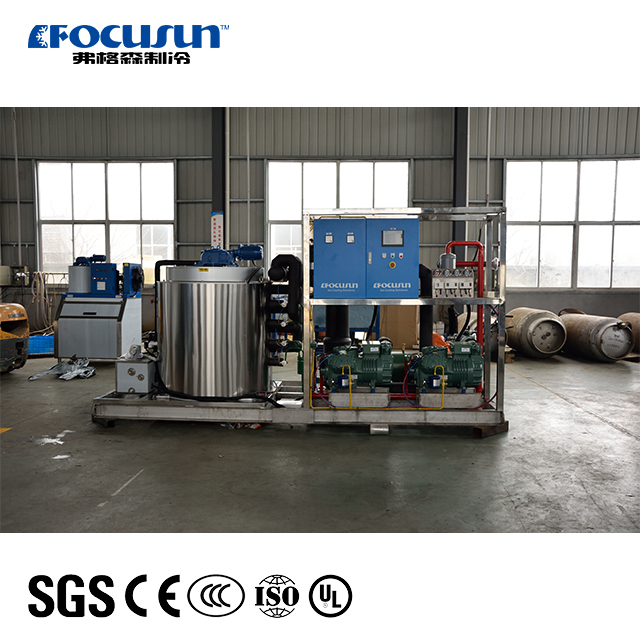 10 Tons/Day Sea Water Flake Ice Machine