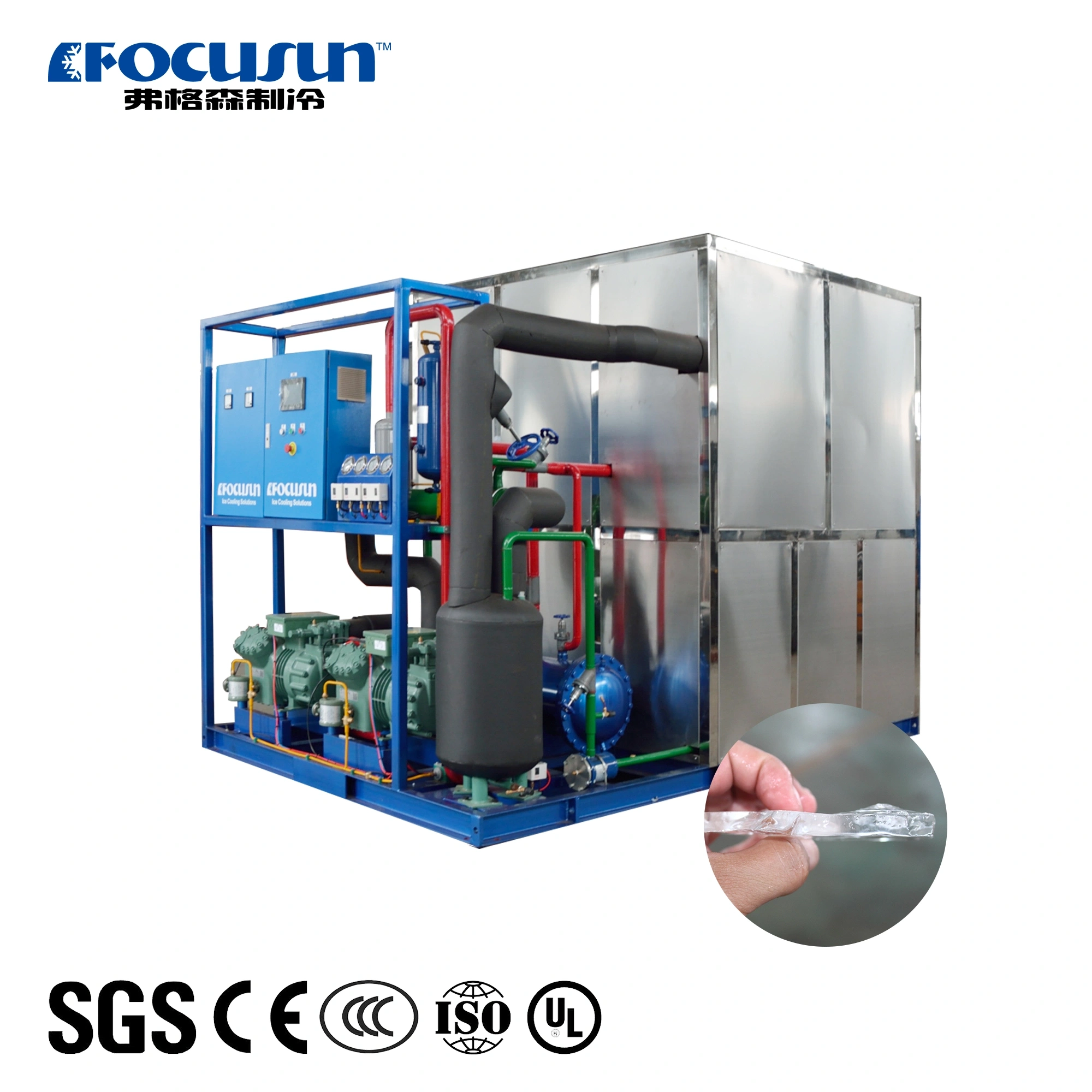 16 Tons/Day Plate Ice Machine