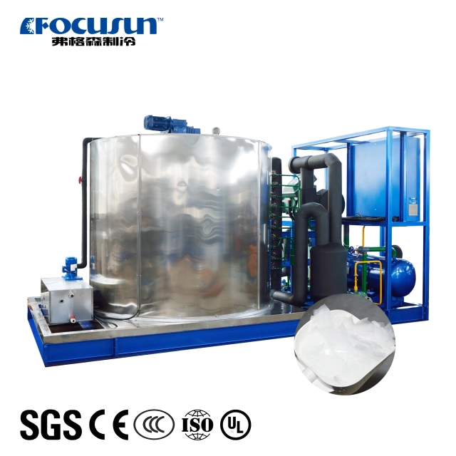 30 Tons/Day Fresh Water Flake Ice Machine