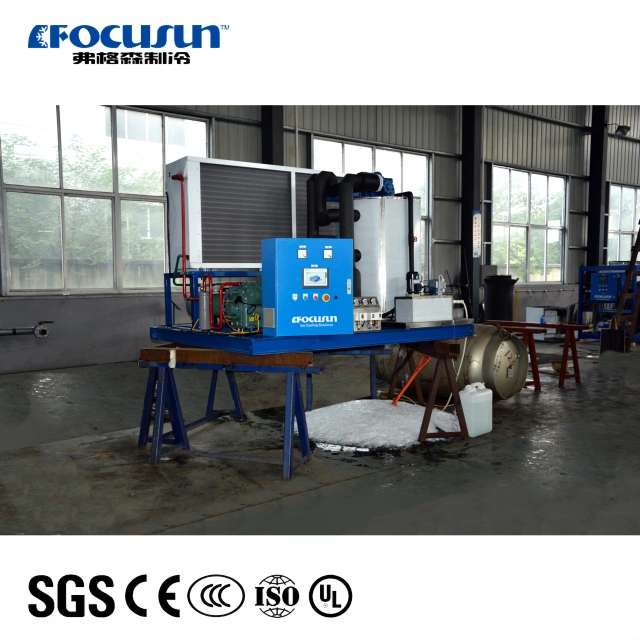 30 Tons/Day Fresh Water Flake Ice Machine