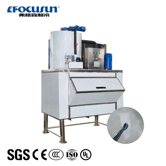 3 Tons/Day Fresh Water Flake Ice Machine
