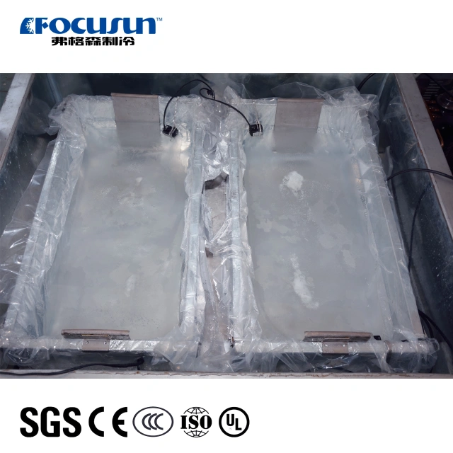 آلة صنع مكعبات الثلج الشفافة بالتبريد المباشر