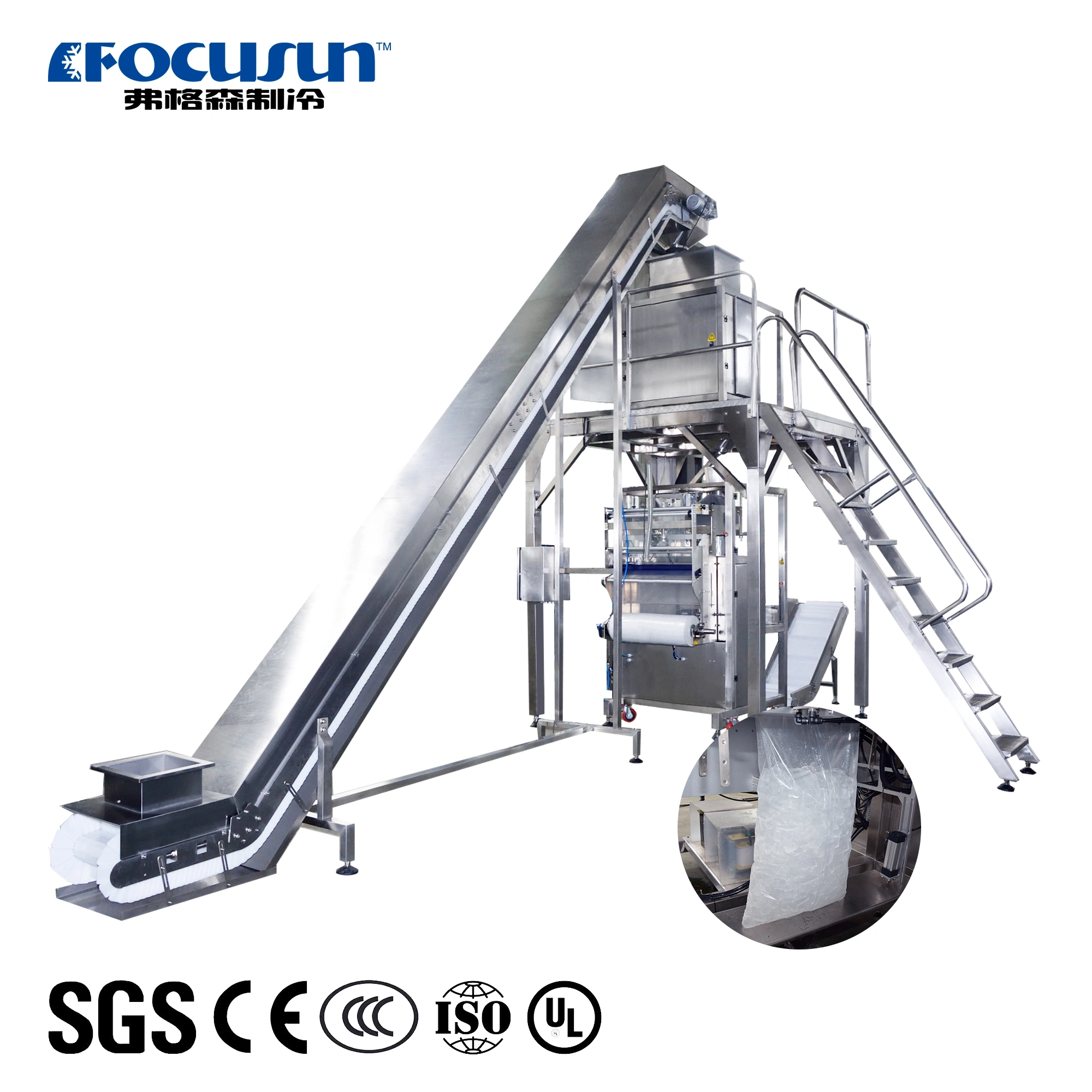 Fully Automatic Ice Bagging Machine
