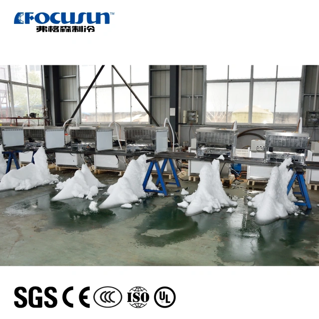 600 Kg/Day FAS-1300G Snow Falling Machine