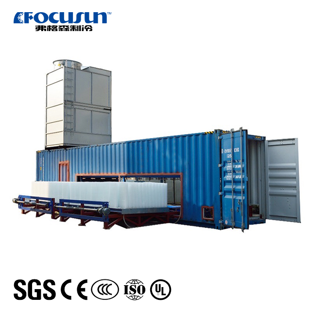 Containerized Direct Cooling Block Ice Machine
