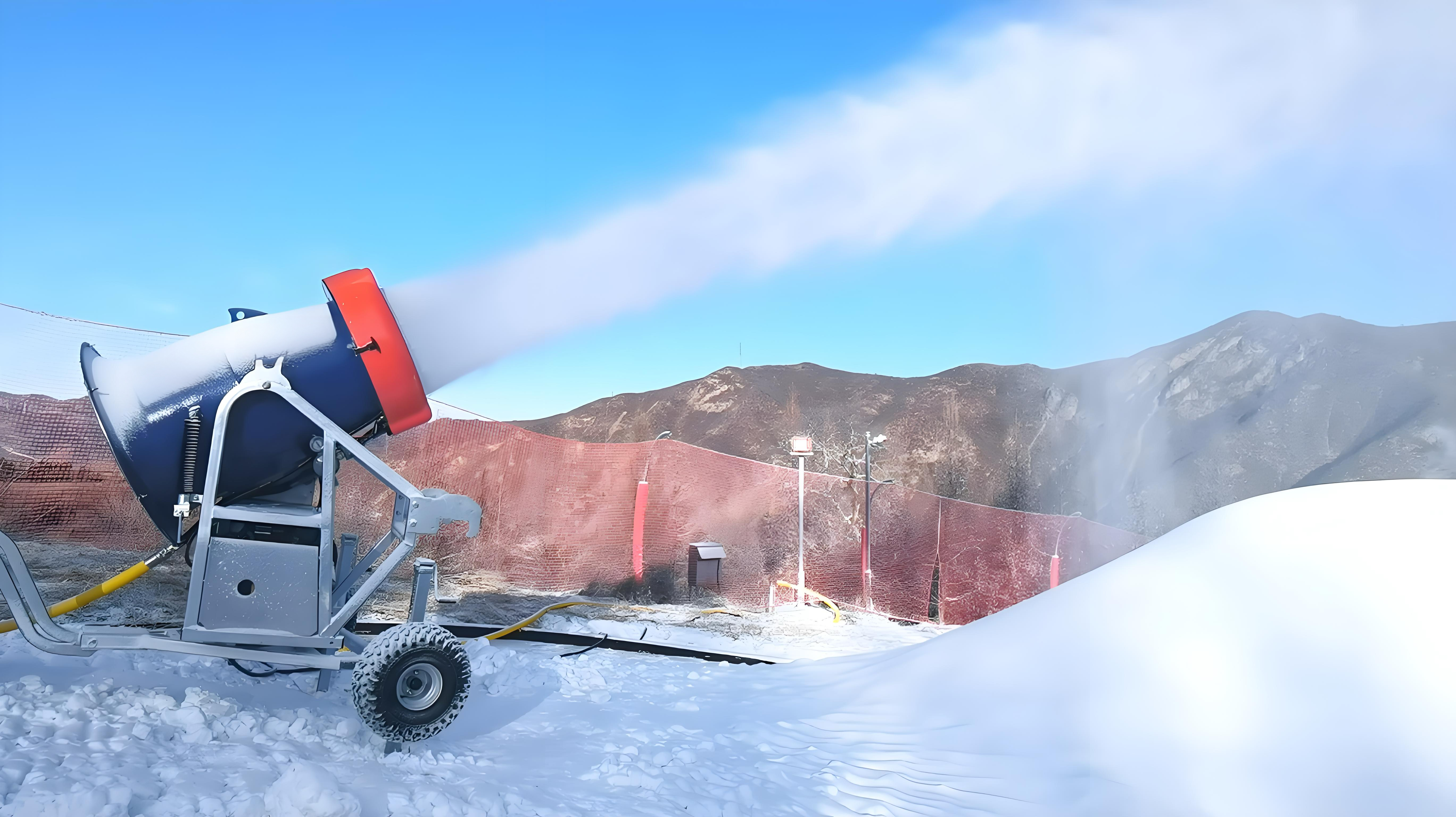 snow spray machine