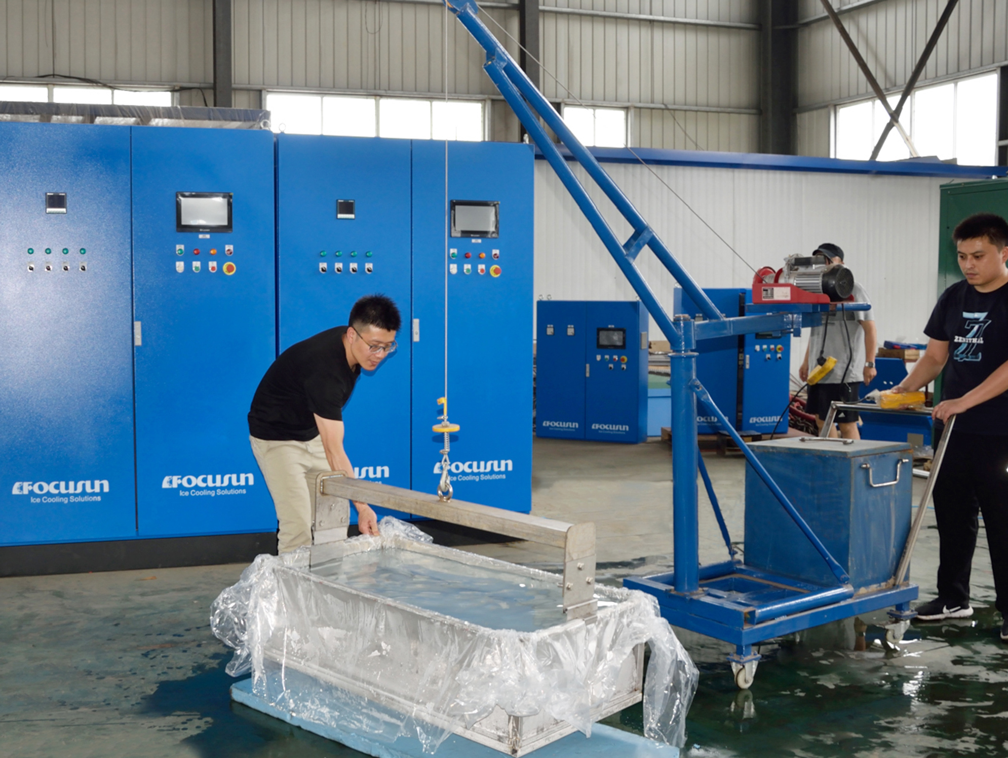 how to make transparent ice