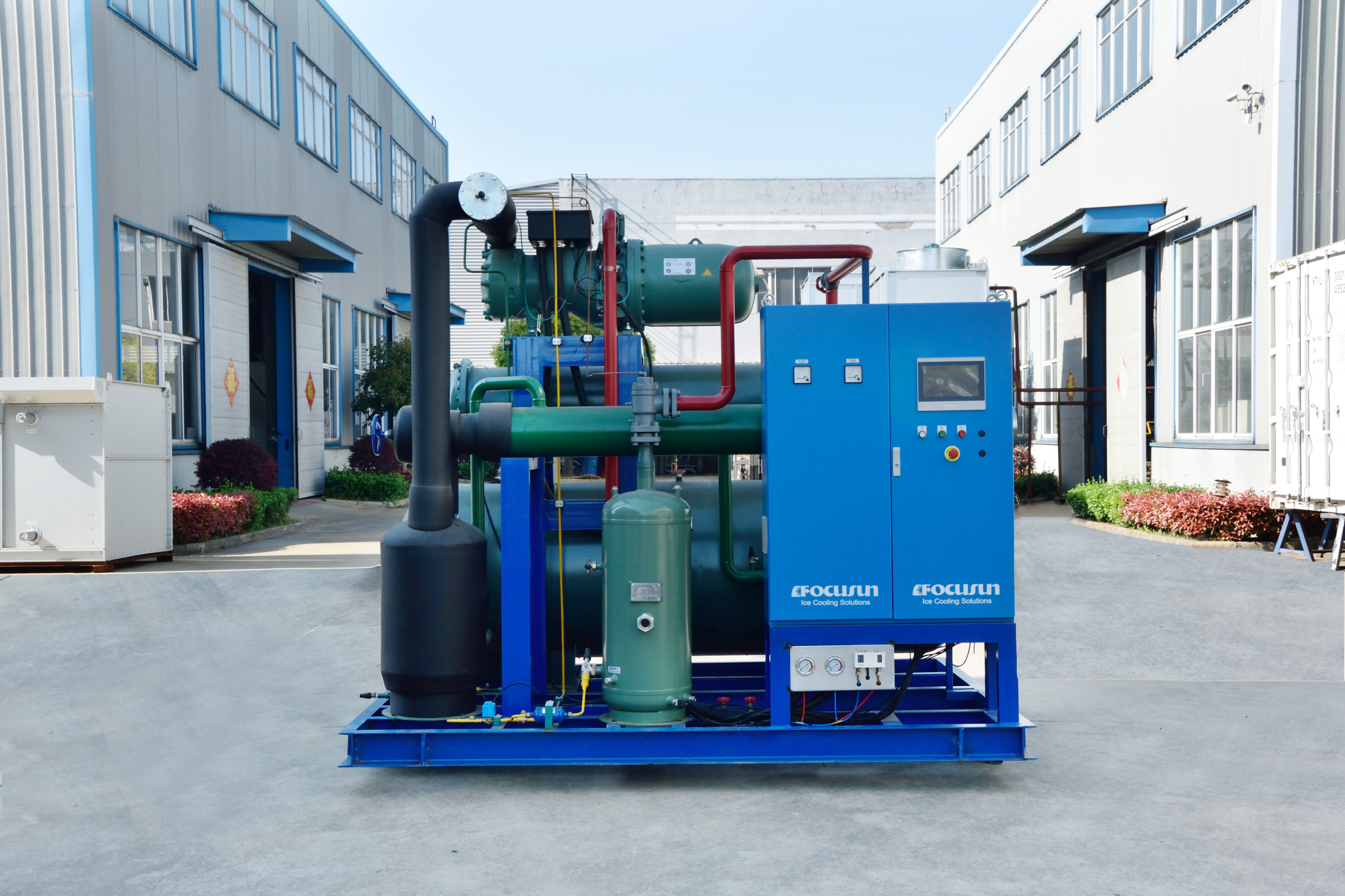 compact water chiller unit for laser machines and industrial process cooling