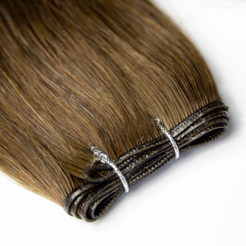European Invisible for Genius Weft Highlight Raw Brazilian Russian Remy Virgin Human Extensions Wholesale Blonde Black Single