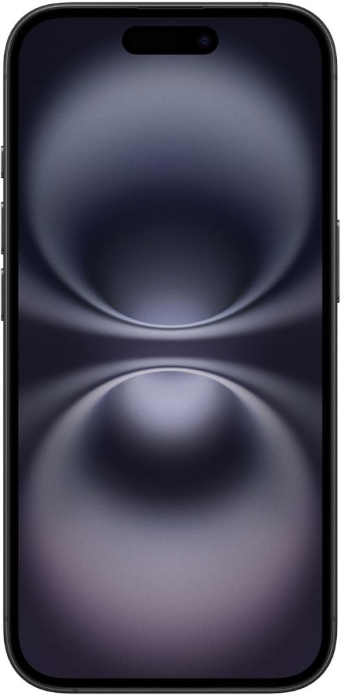 Apple iPhone 16, US Version, 128GB, Black - Unlocked (Renewed)
