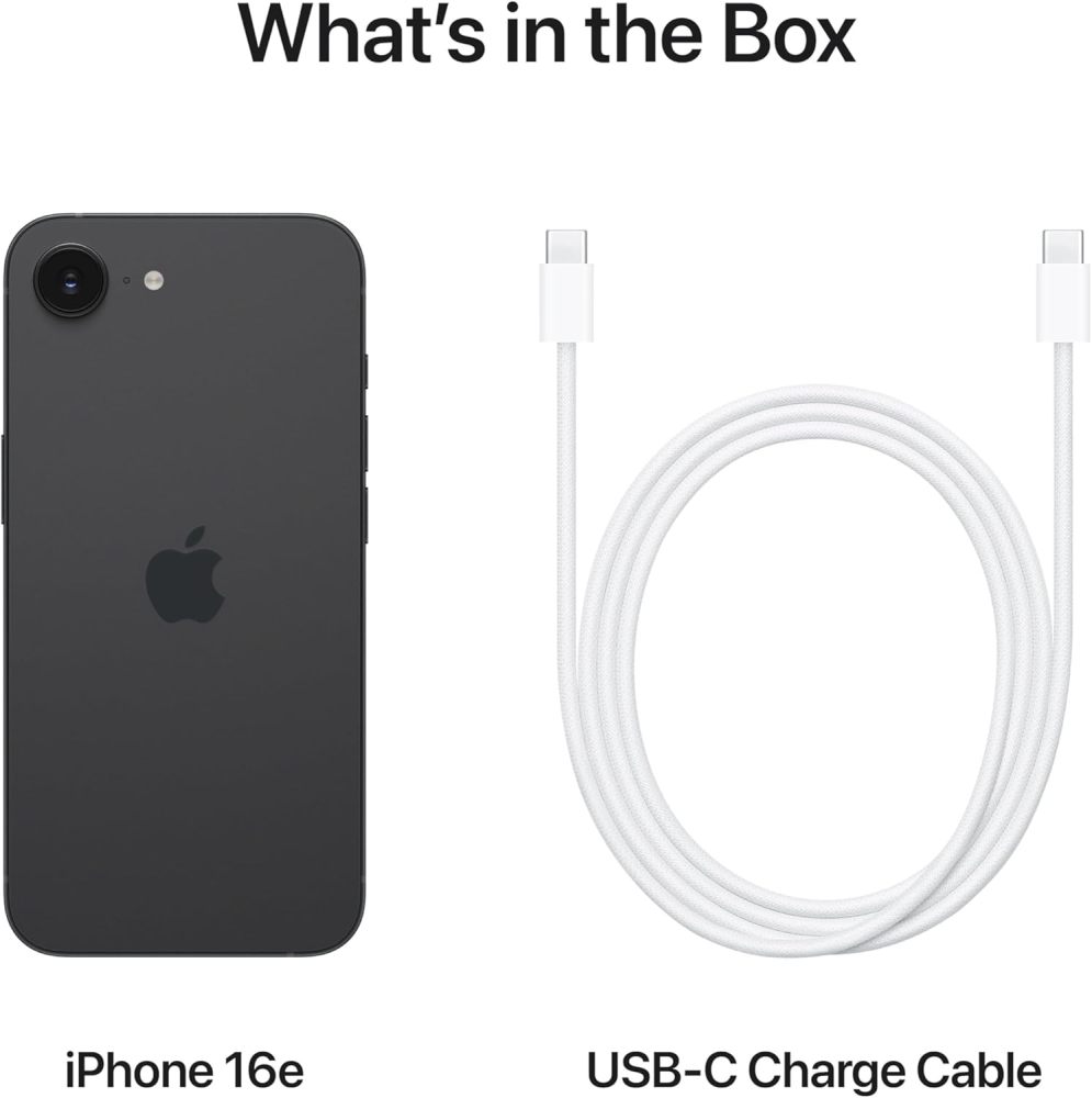 iPhone 16e / 128GB / Black (SIM Free)