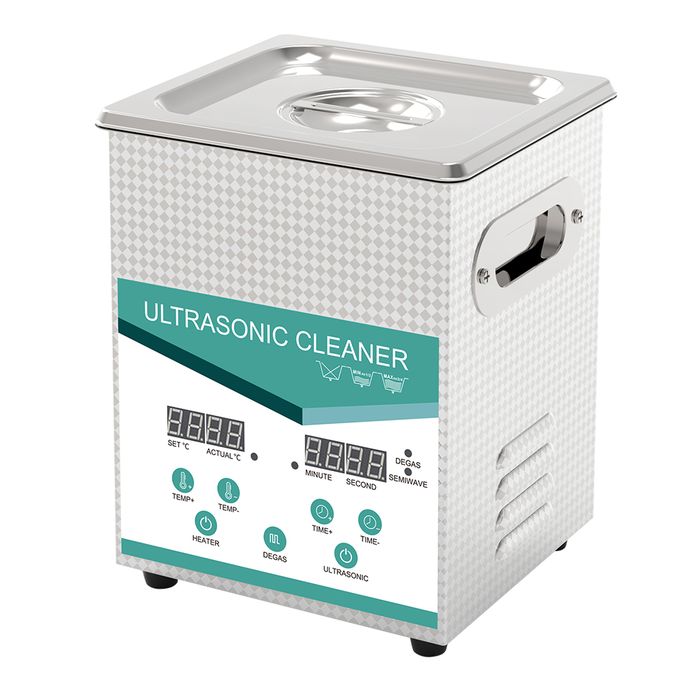 BestSonicBath/Small Ultrasonic Cleaner 2L Liters With Heater Power Degas