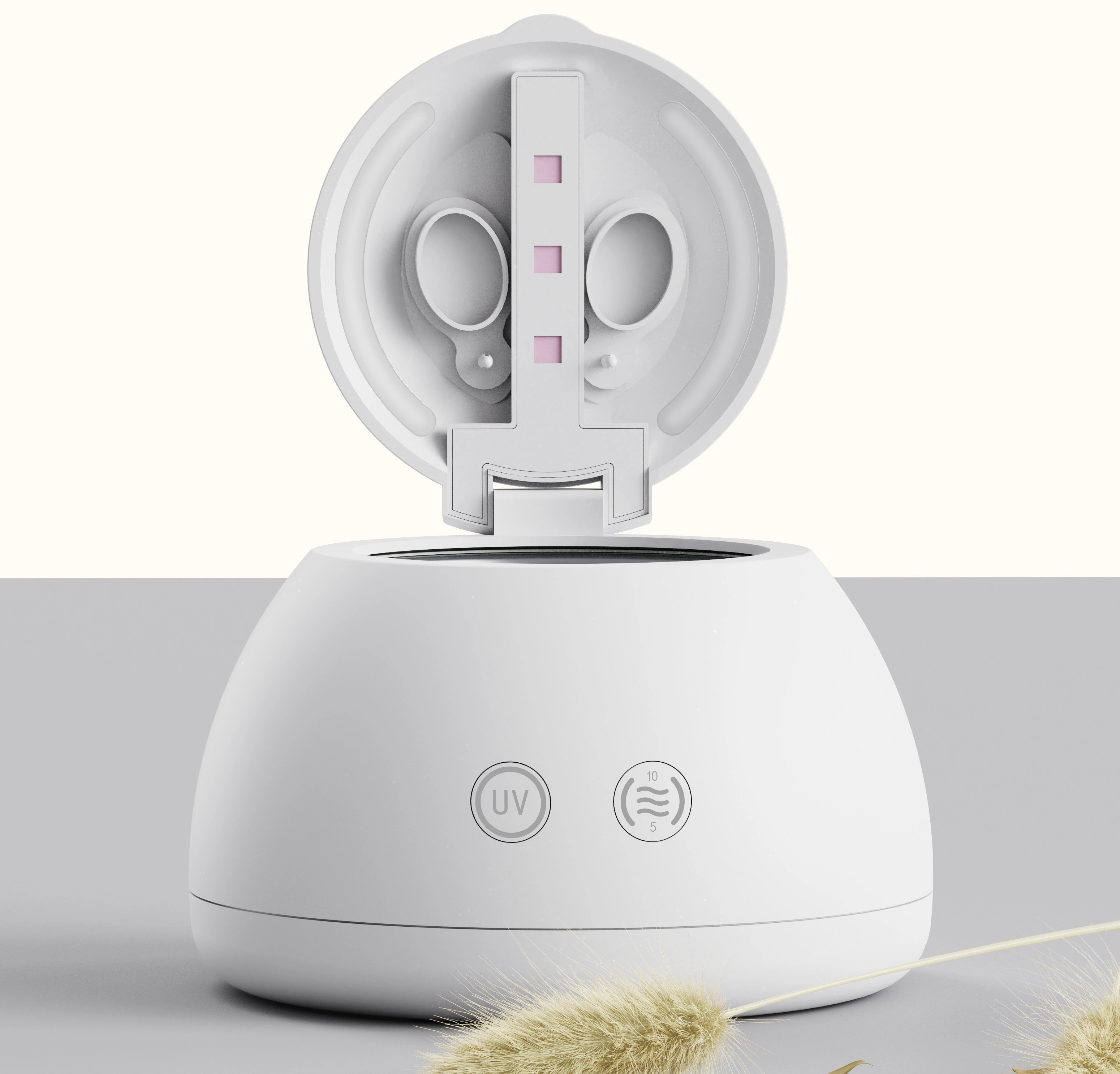 Retainer dental pod with waterless auto shut-off and overheat protection