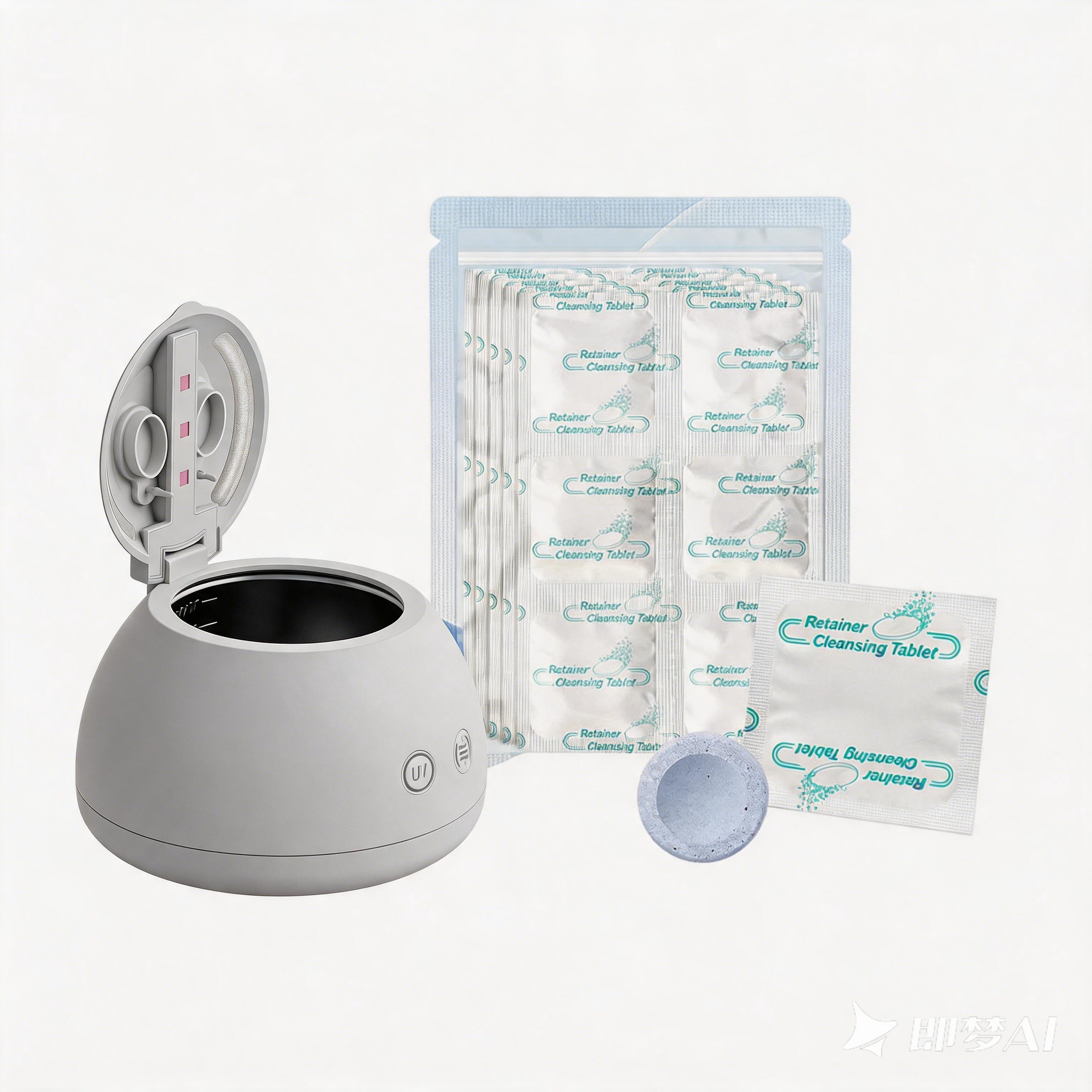 Dental cleaning tablets package