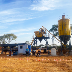 HZS25/35 Stationary Concrete Batching Plant