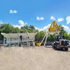 Free foundation HZSY50 Concrete mixing station