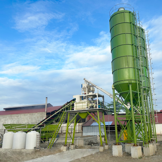 HLS60 Stationary Concrete Batching Plant